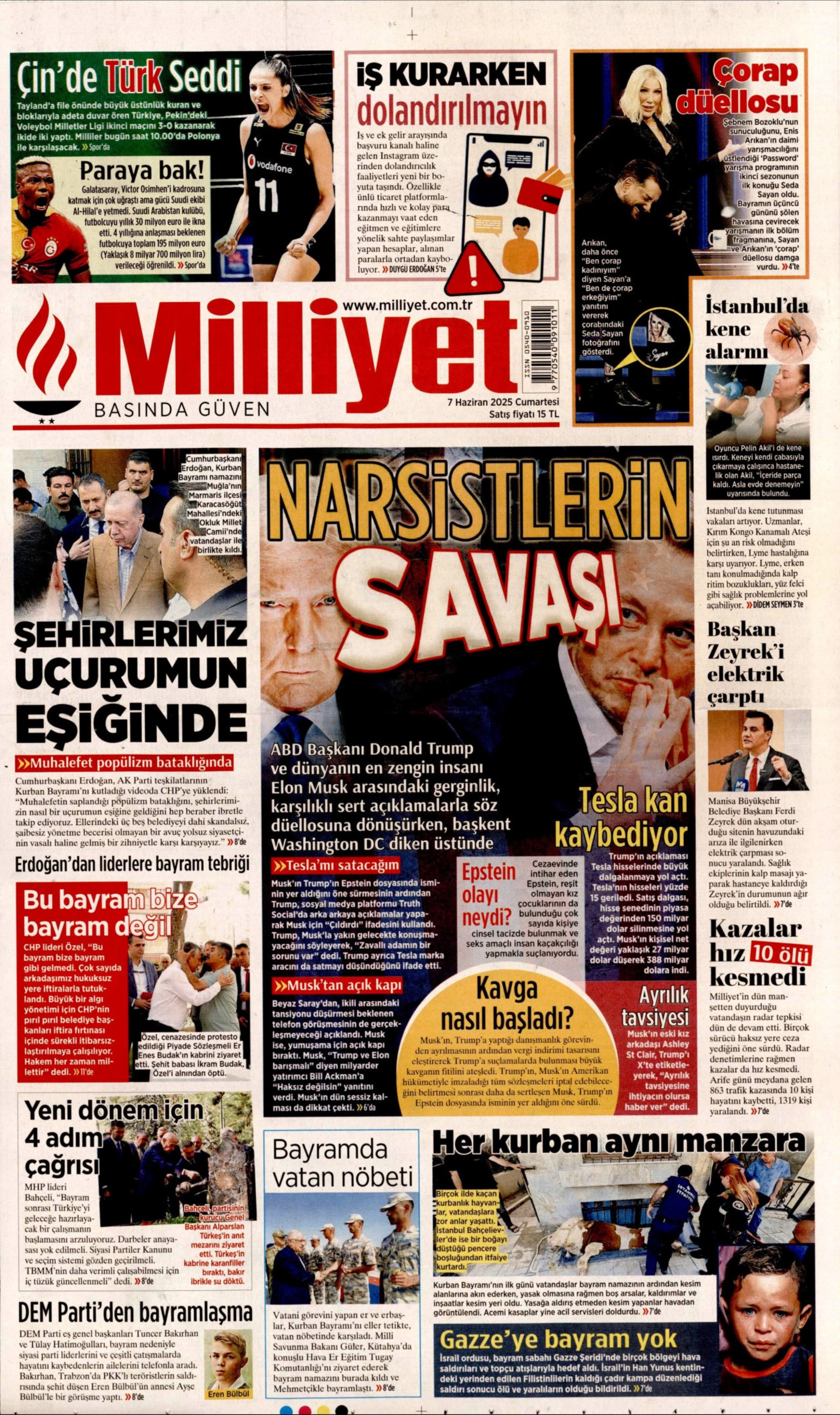 Bugün gazete manşetlerinde ne var? Siyasette radar tartışması: 'Bir radar da kendiniz için yerleştirin'