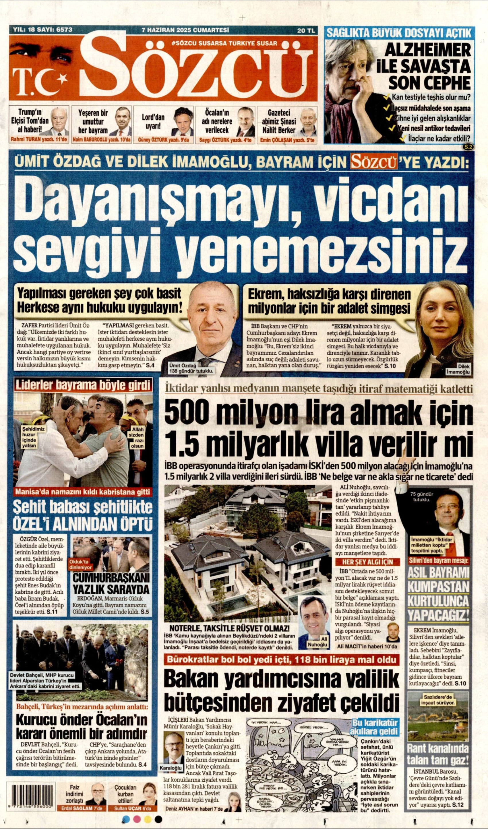Bugün gazete manşetlerinde ne var? Siyasette radar tartışması: 'Bir radar da kendiniz için yerleştirin'