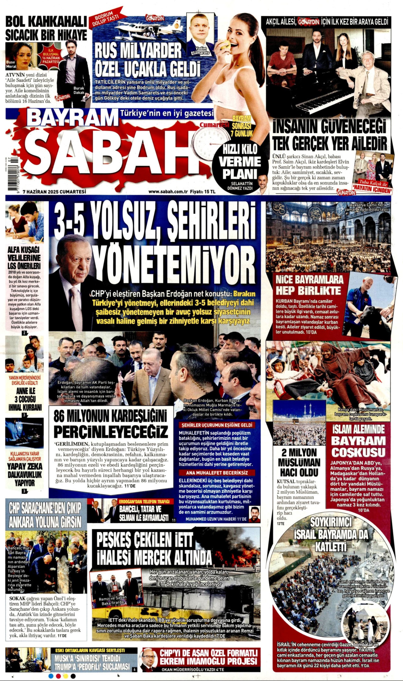 Bugün gazete manşetlerinde ne var? Siyasette radar tartışması: 'Bir radar da kendiniz için yerleştirin'
