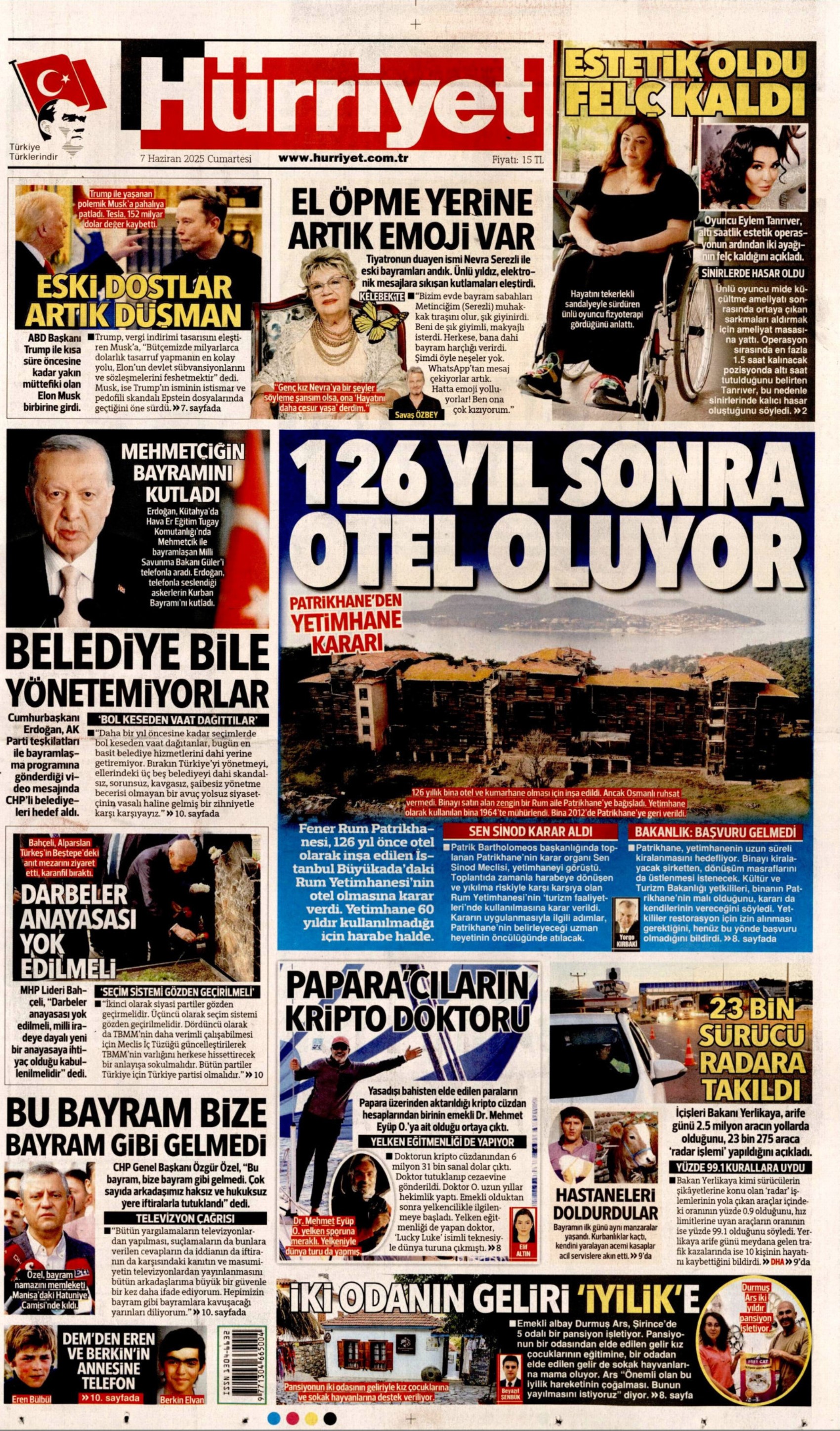 Bugün gazete manşetlerinde ne var? Siyasette radar tartışması: 'Bir radar da kendiniz için yerleştirin'