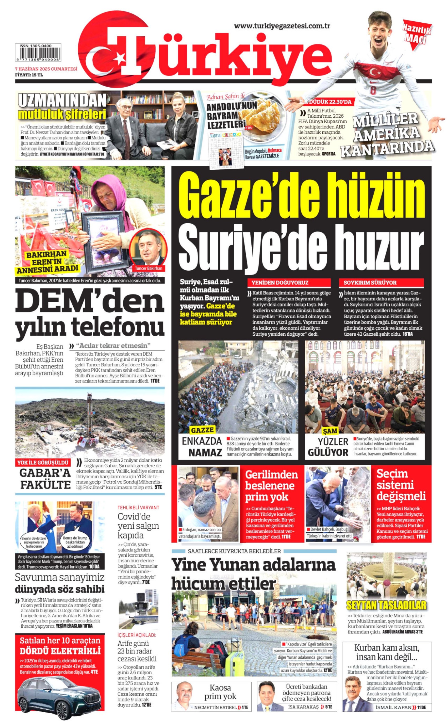 Bugün gazete manşetlerinde ne var? Siyasette radar tartışması: 'Bir radar da kendiniz için yerleştirin'