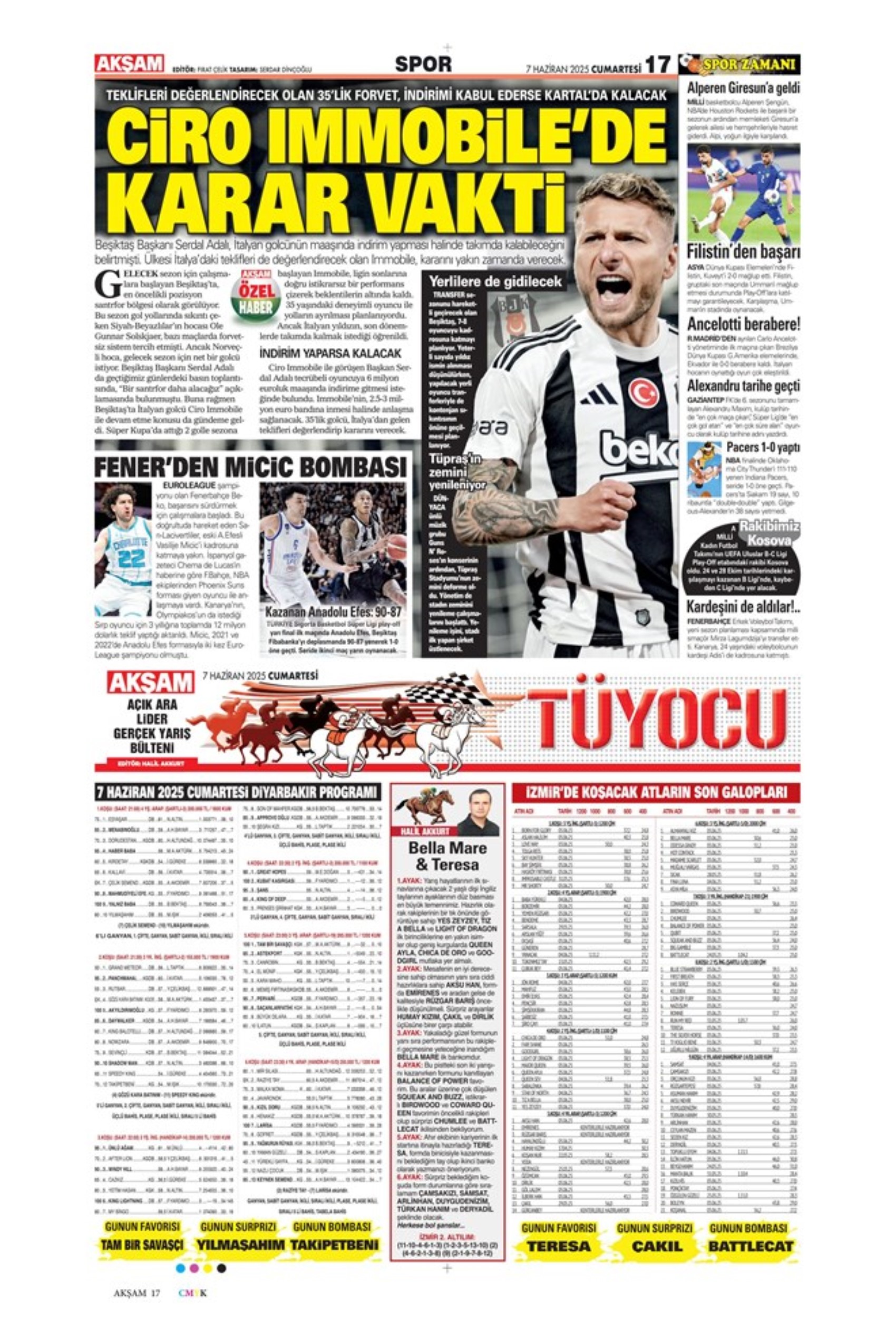 Sporda günün manşetleri... Leroy Sane transferinde ibre Fenerbahçe'ye döndü: Osayi Samuel için Beşiktaş iddiası