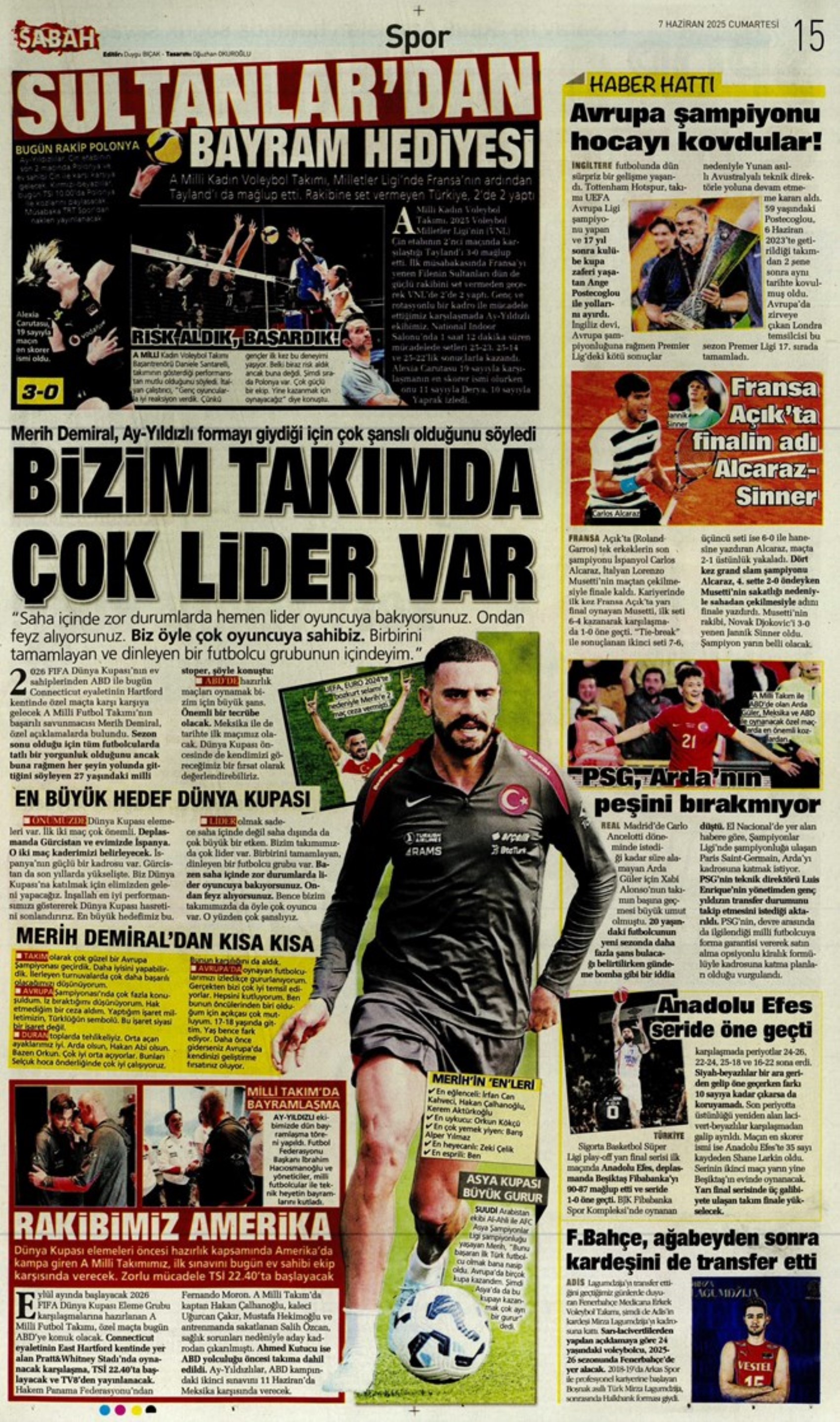 Sporda günün manşetleri... Leroy Sane transferinde ibre Fenerbahçe'ye döndü: Osayi Samuel için Beşiktaş iddiası
