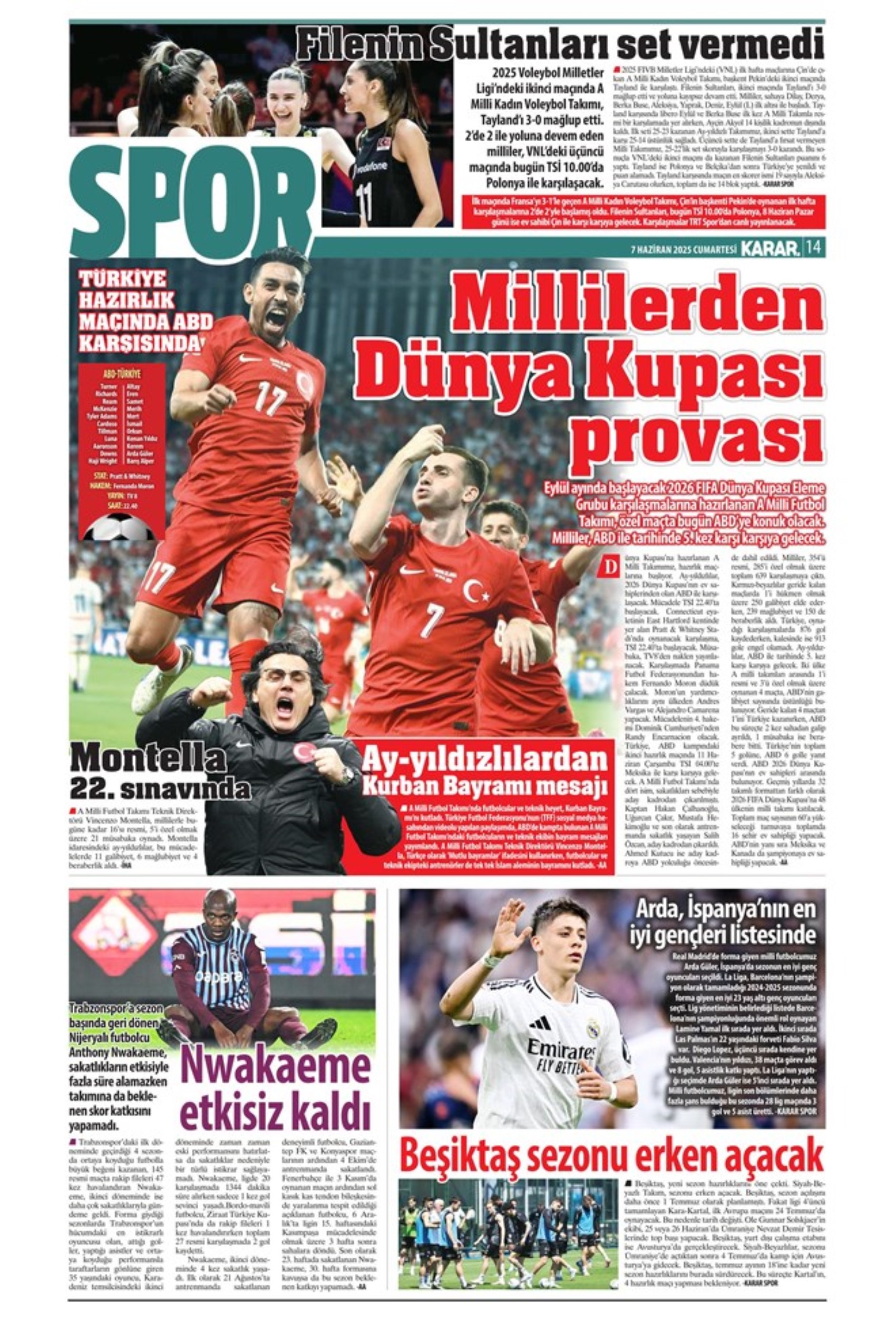Sporda günün manşetleri... Leroy Sane transferinde ibre Fenerbahçe'ye döndü: Osayi Samuel için Beşiktaş iddiası