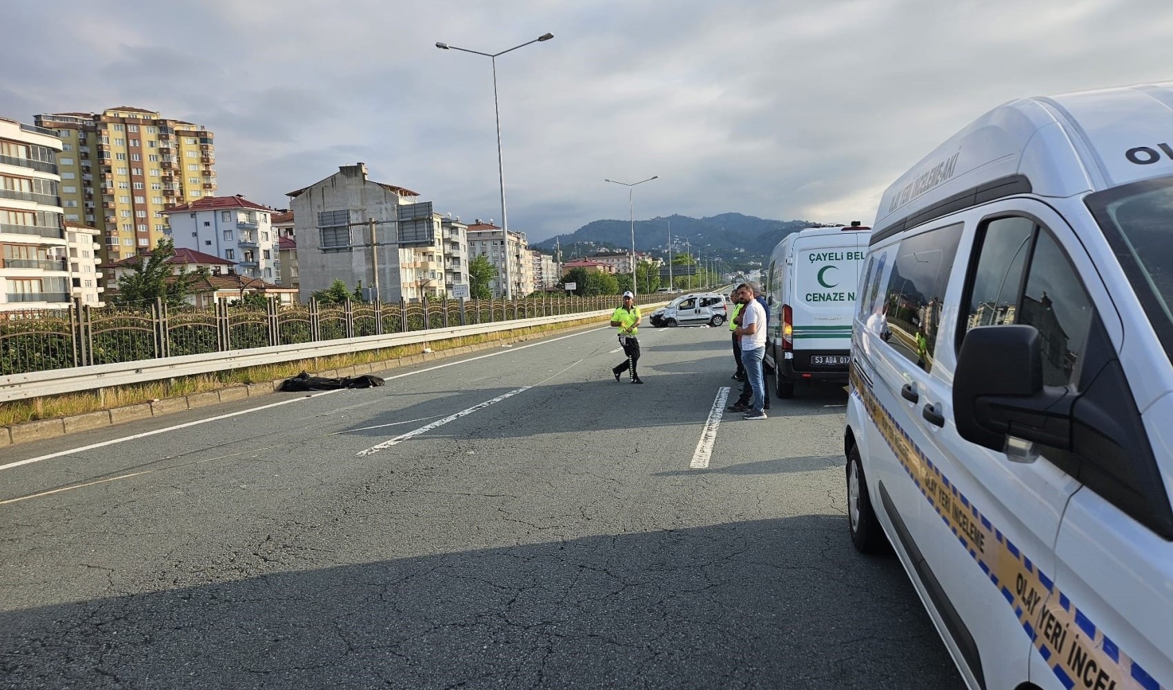 Rize’de bayram dönüşü kaza: 2 ölü, 3 yaralı