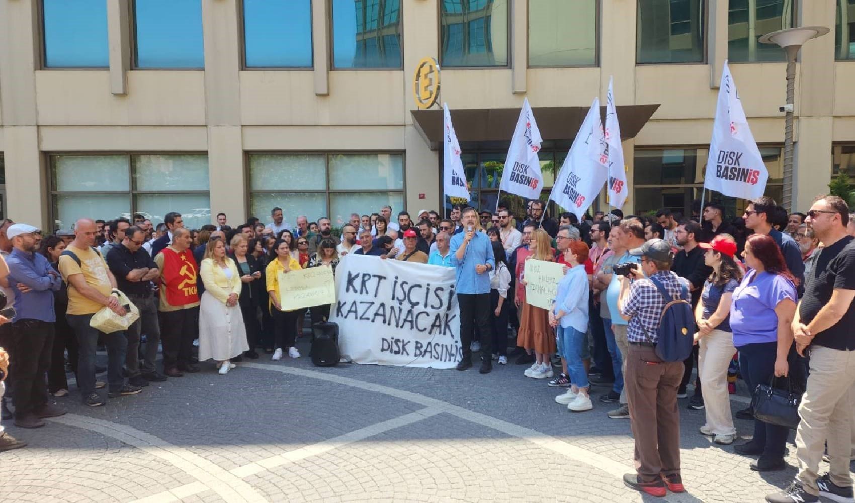 ATGB'den KRT direnişine destek: 'Gazetecilik onurudur'