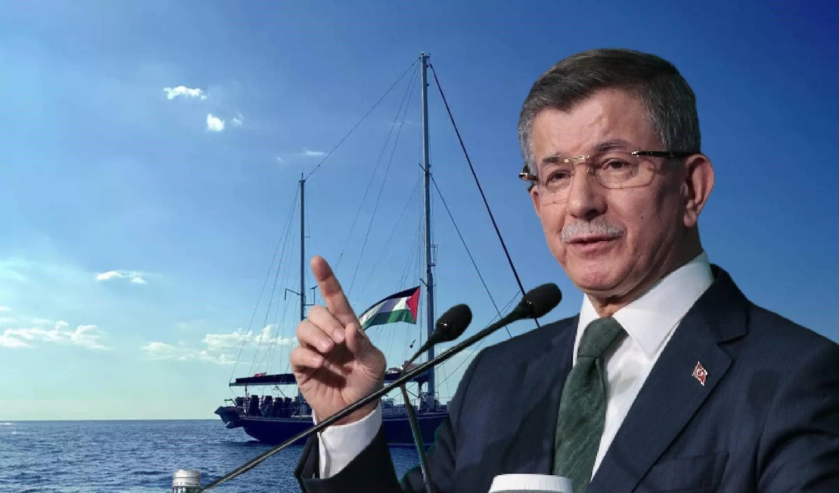 İsrail'in Madleen'e müdahalesinin ardından harekete geçti: Ahmet Davutoğlu Gazze'ye gidiyor