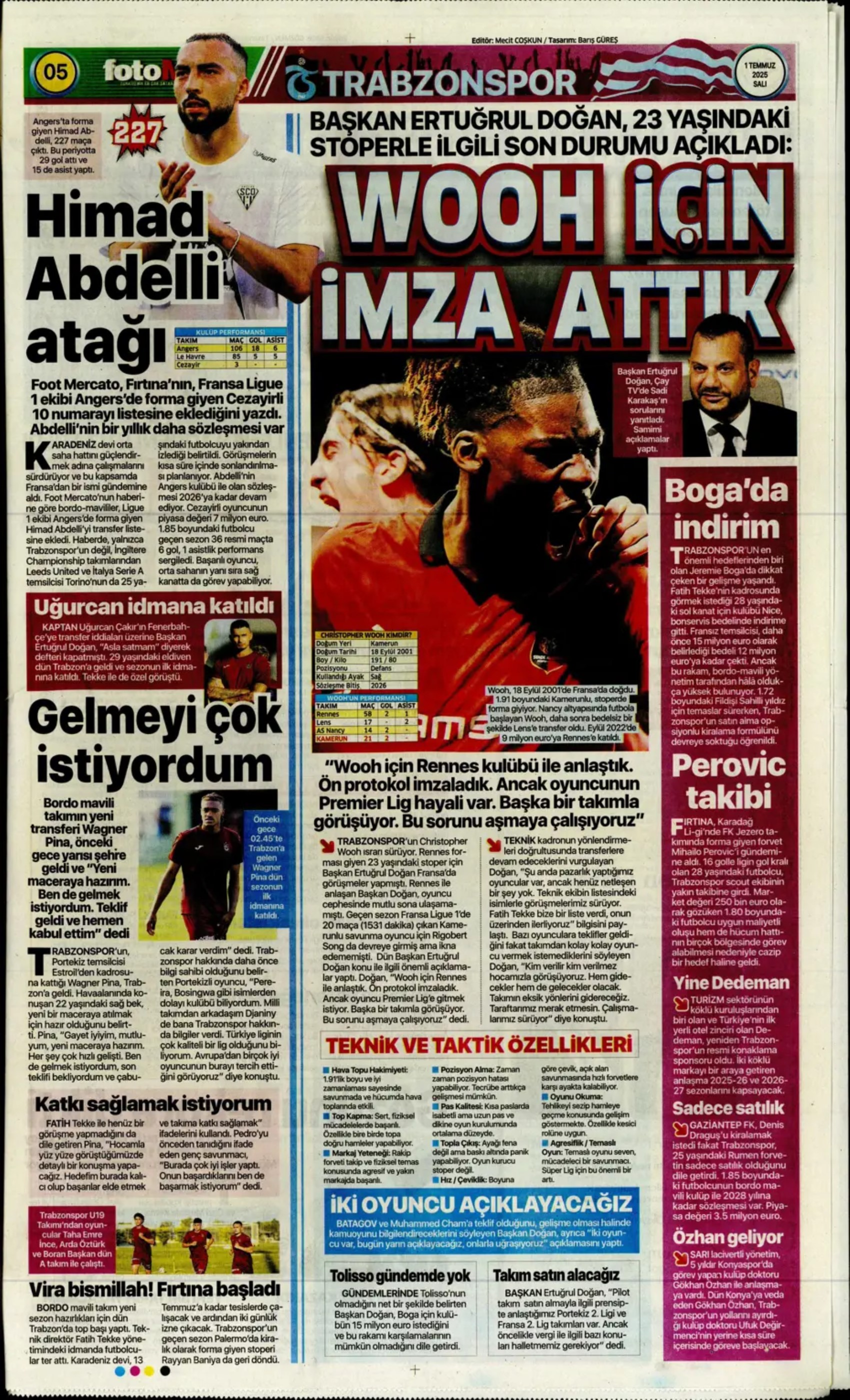 Sporda günün manşetleri: Fener'e Paris paketi! Partey için geri sayım başladı