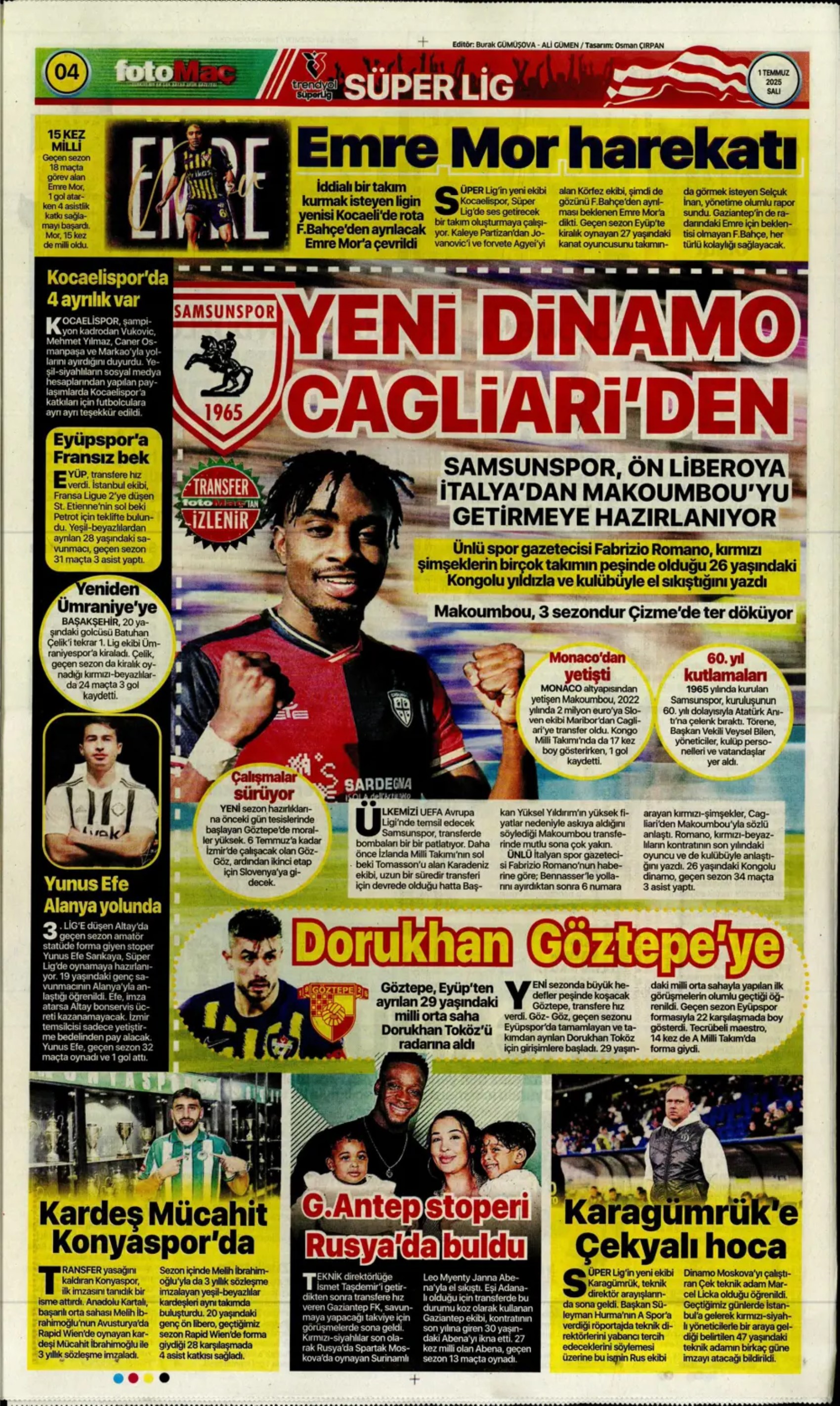 Sporda günün manşetleri: Fener'e Paris paketi! Partey için geri sayım başladı