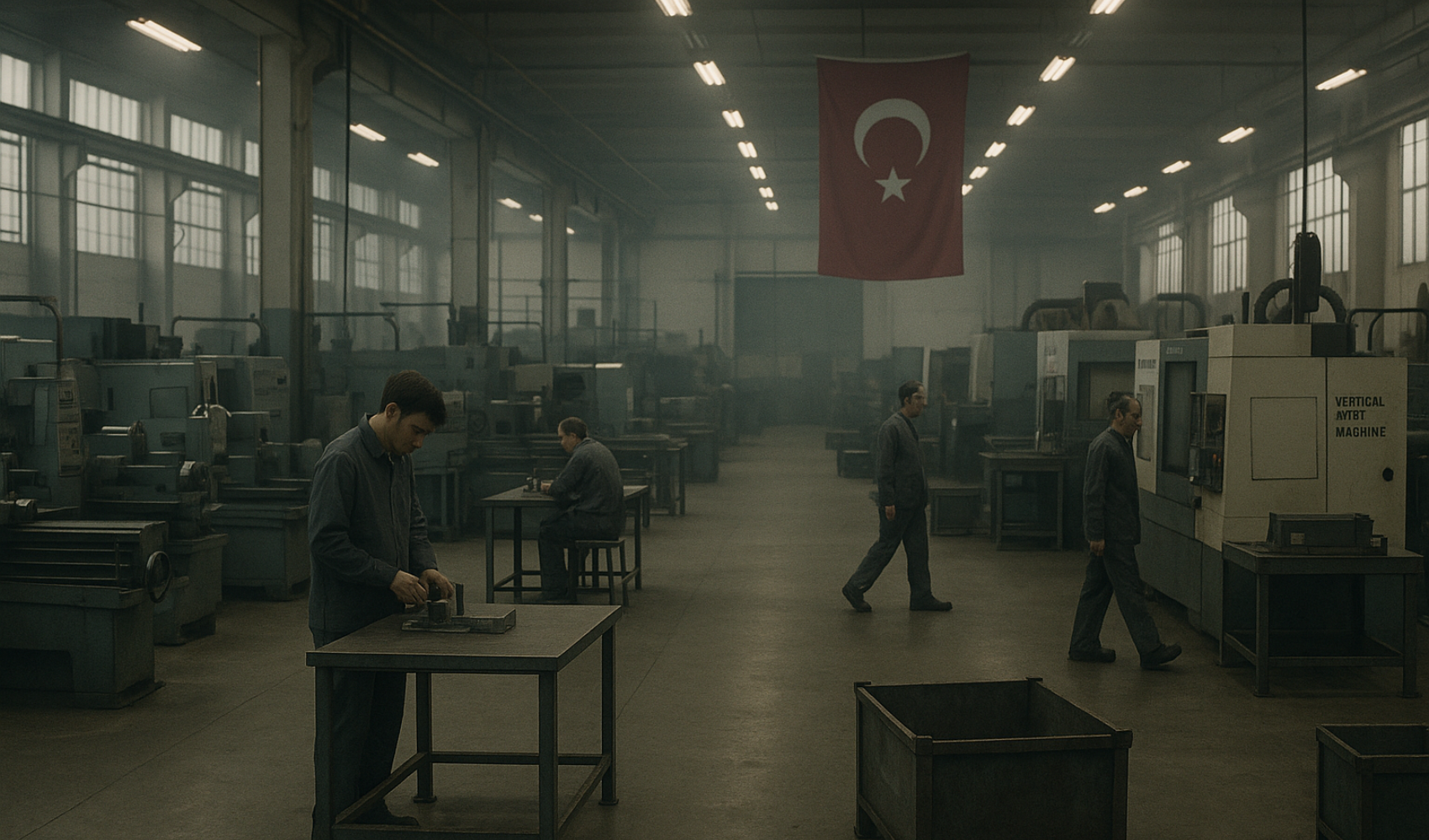 Haziran ayında imalat sektöründe son sekiz ayın en zayıf performansı görüldü