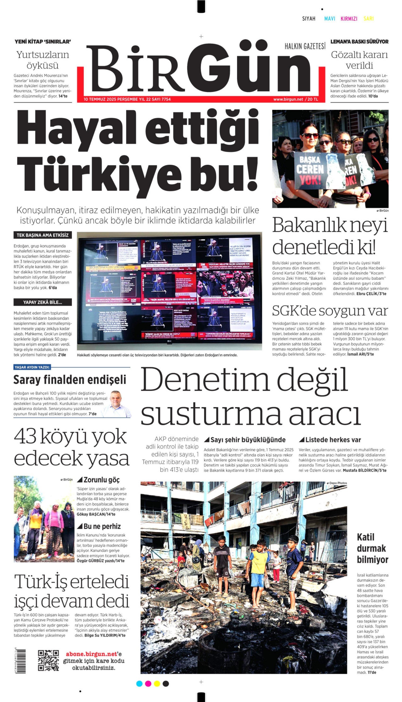 10 Temmuz 2025 gazete manşetleri: Gazeteler, teröristbaşı Abdullah Öcalan'ın videolu mesajını nasıl gördü?