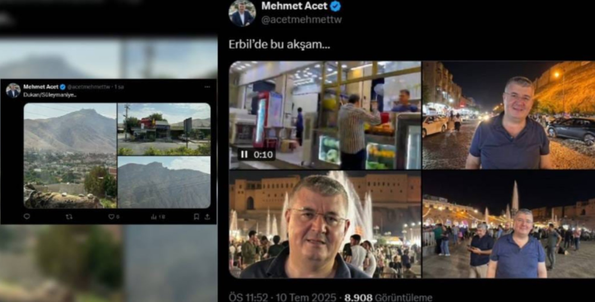 Terör örgütü PKK sembolik olarak silah bırakıyor: Gazeteciler Süleymaniye’de neler paylaştı?