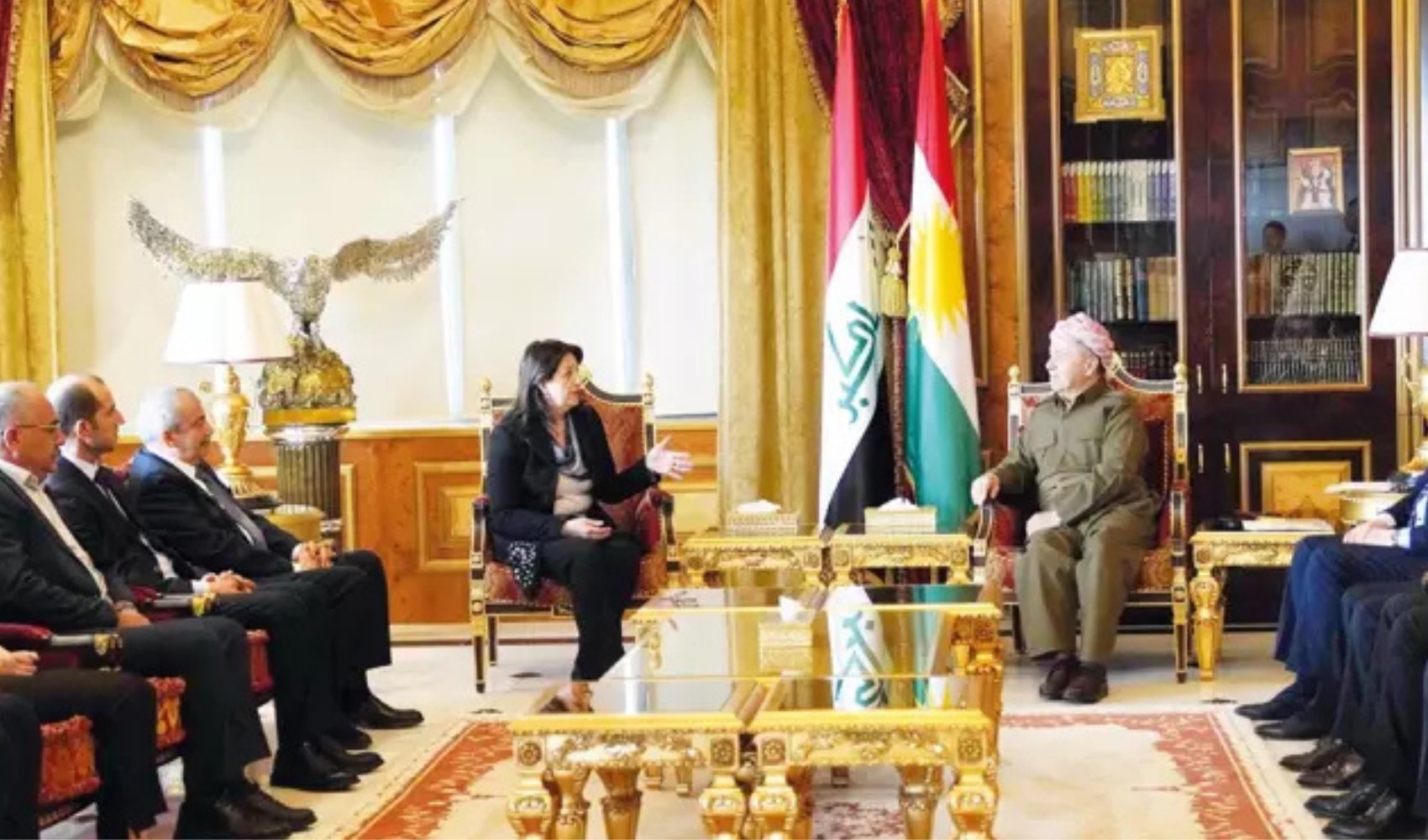Barzani ile DEM Heyeti arasında kritik görüşme