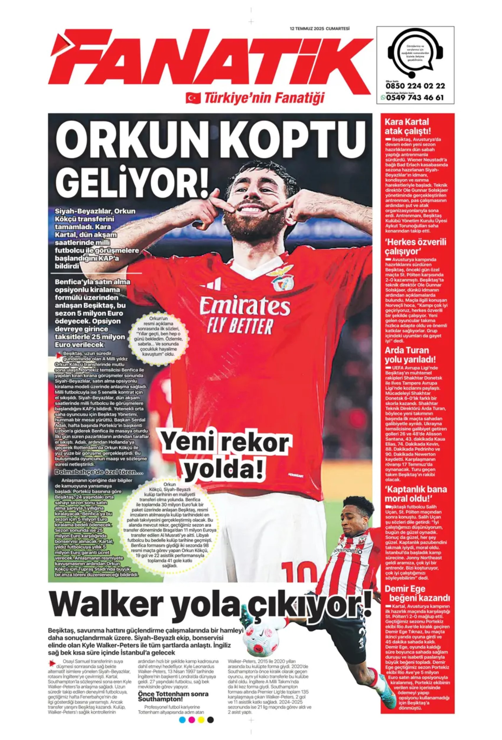 Sporda günün manşetleri... Fenerbahçe transferde gaza basıyor: Osimhen'de büyük satranç
