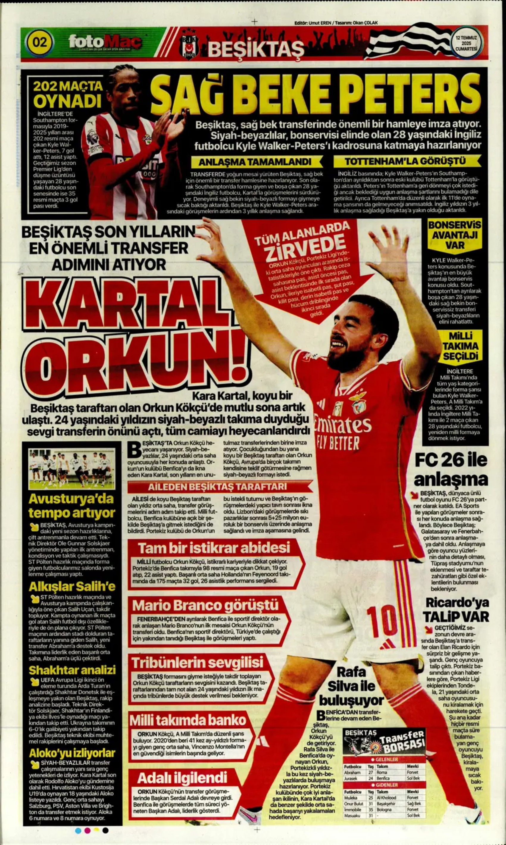 Sporda günün manşetleri... Fenerbahçe transferde gaza basıyor: Osimhen'de büyük satranç