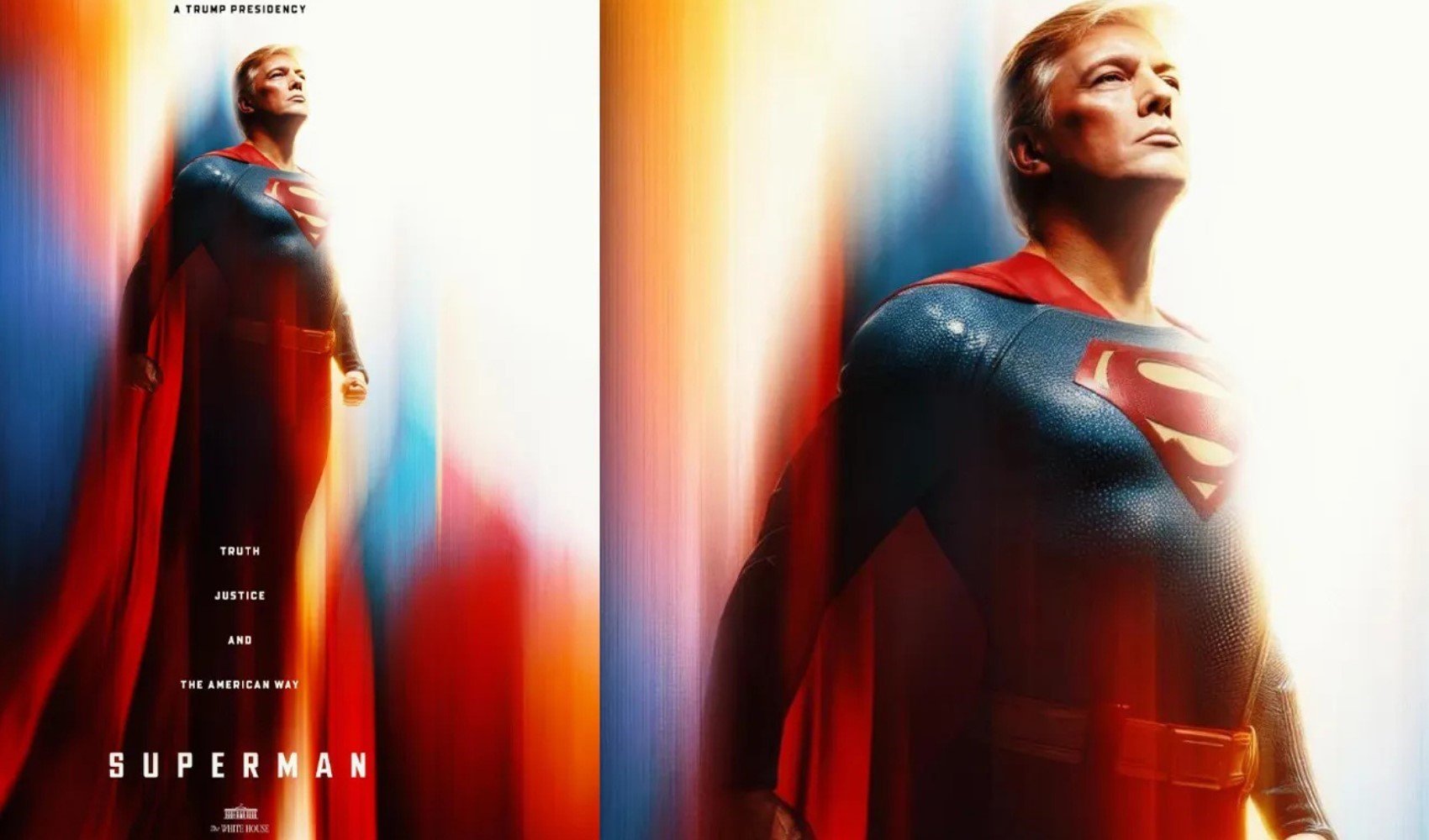 Beyaz Saray’dan Trump için 'Superman' paylaşımı Beyaz Saray’dan Trump için 'Superman' paylaşımı