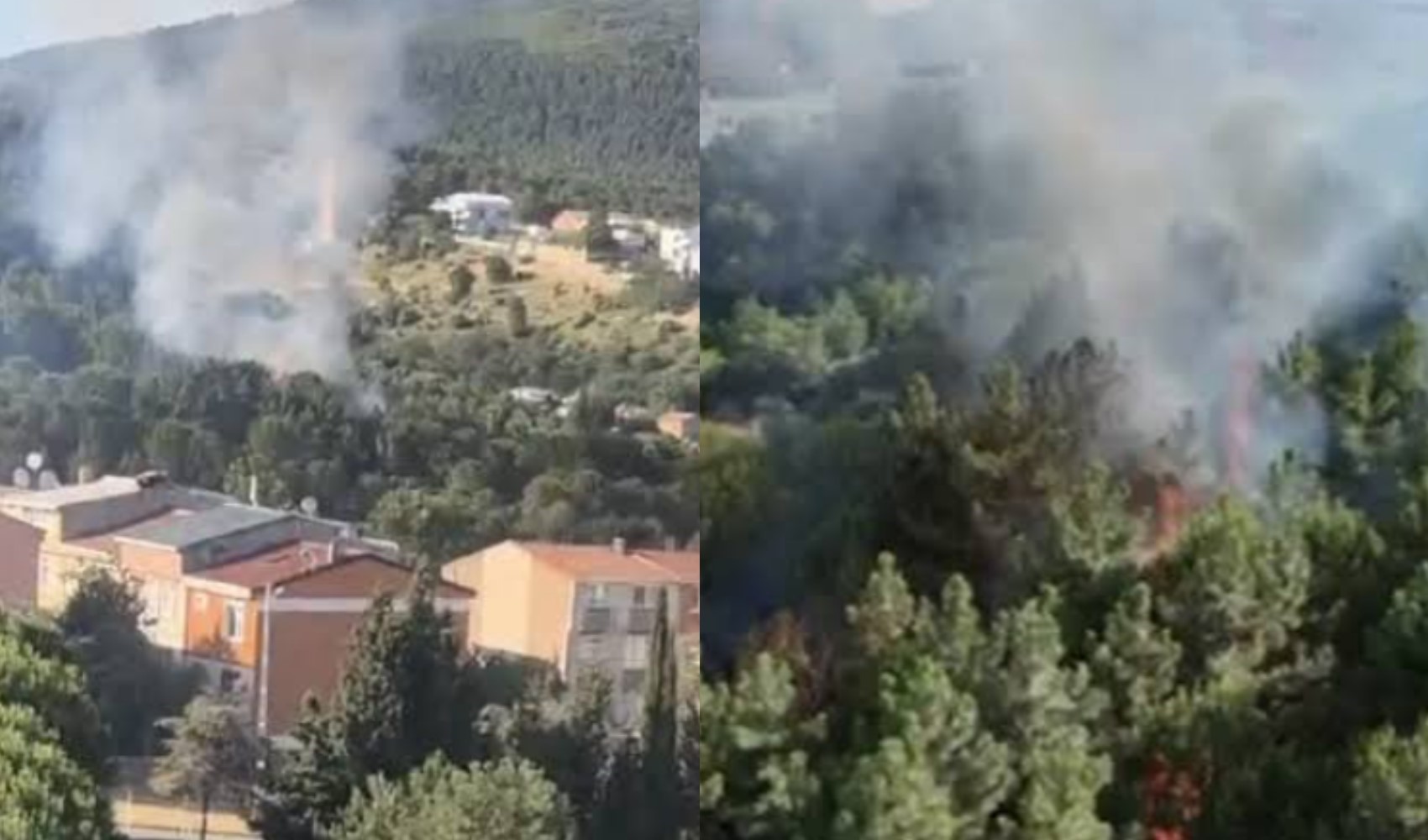 İstanbul Pendik'te korkutan yangın