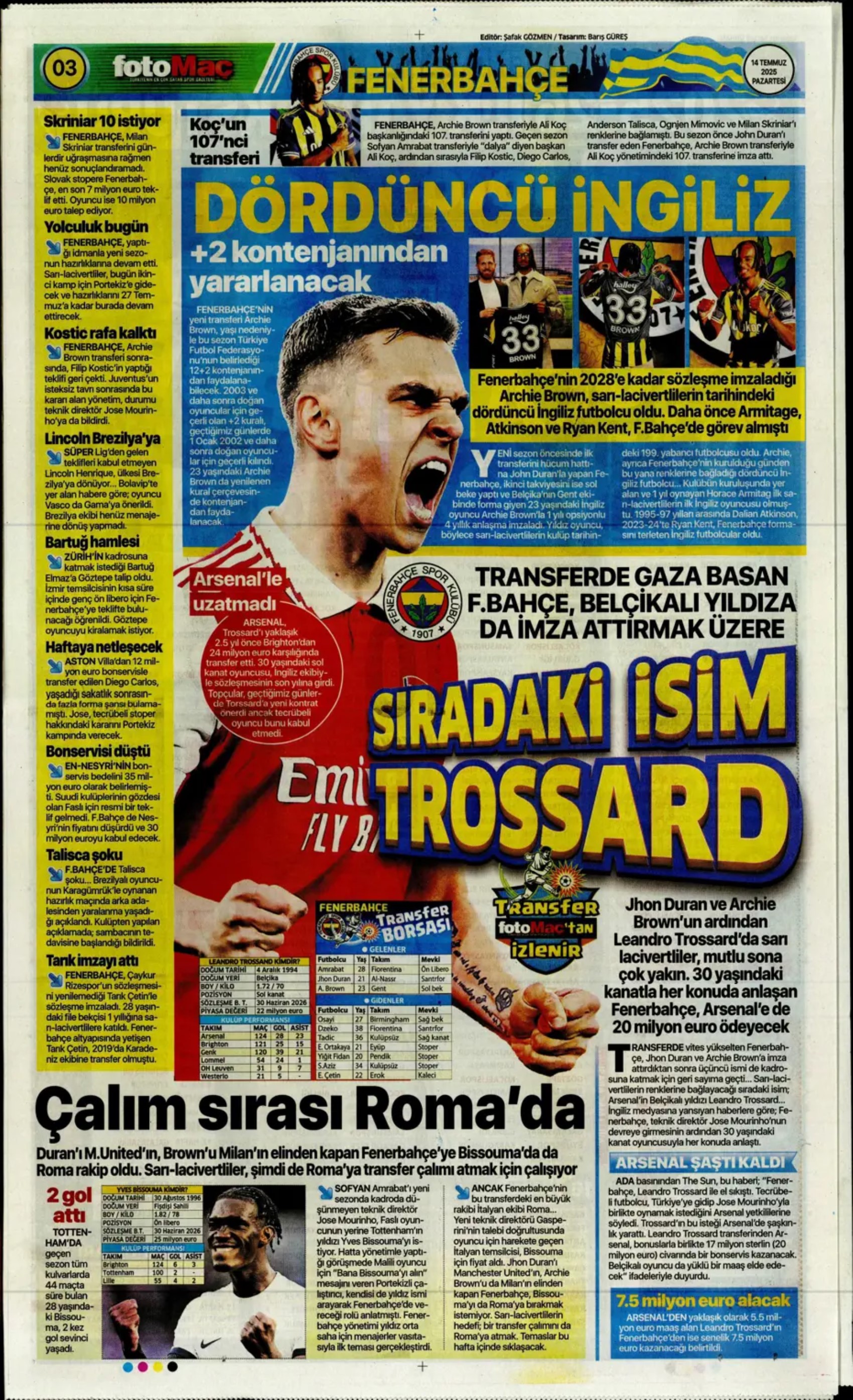 Sporda günün manşetleri... Fenerbahçe Marco Asensio'da mutlu sona ulaştı: Osimhen'de karar haftası