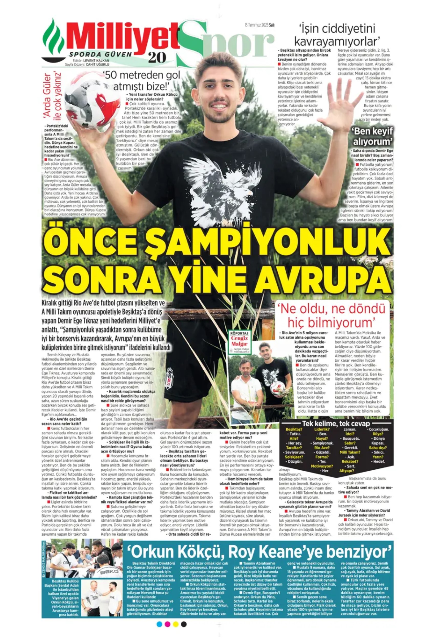 Sporda günün manşetleri... Fenerbahçe'de Xhaka sesleri: 'Sadece Galatasaray'da oynarım'