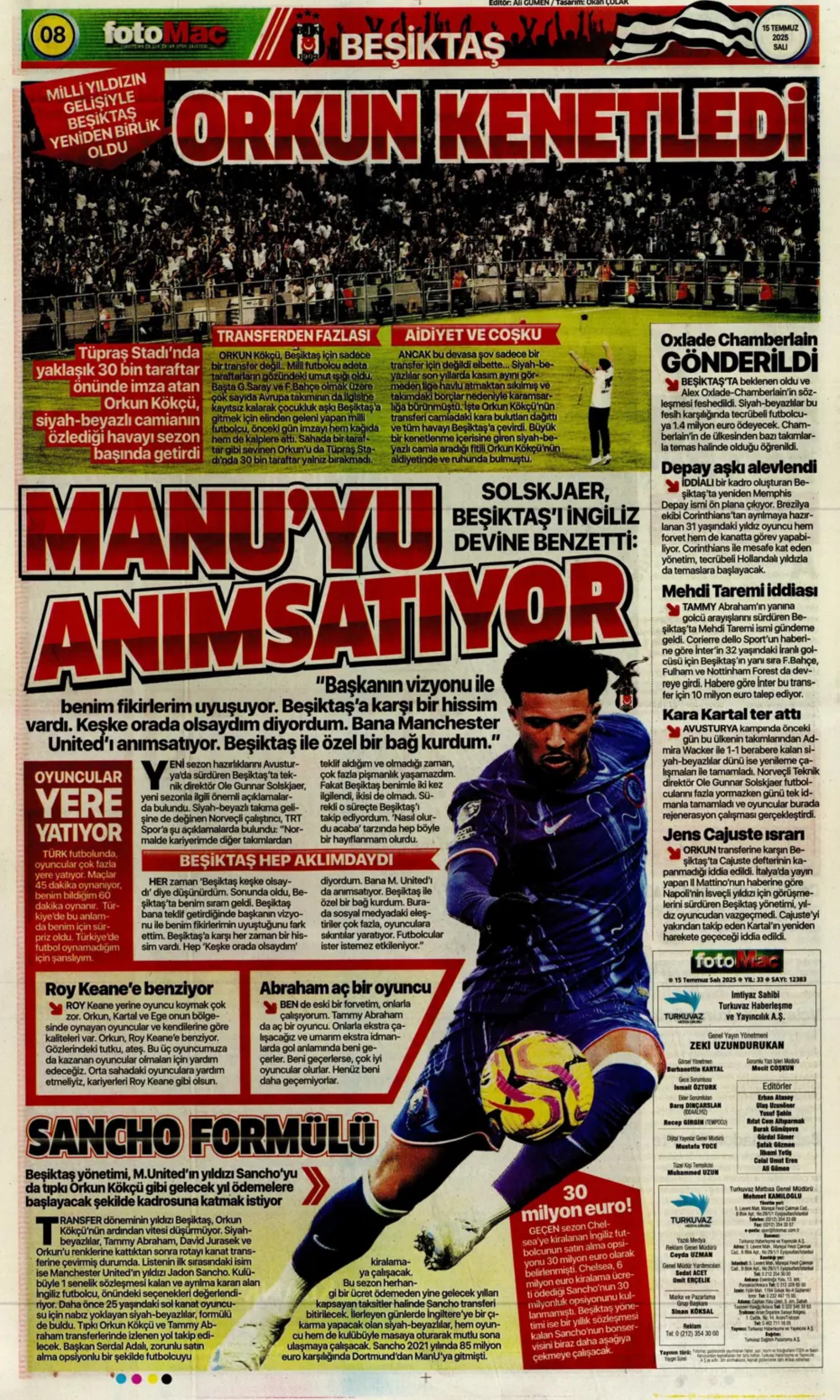Sporda günün manşetleri... Fenerbahçe'de Xhaka sesleri: 'Sadece Galatasaray'da oynarım'