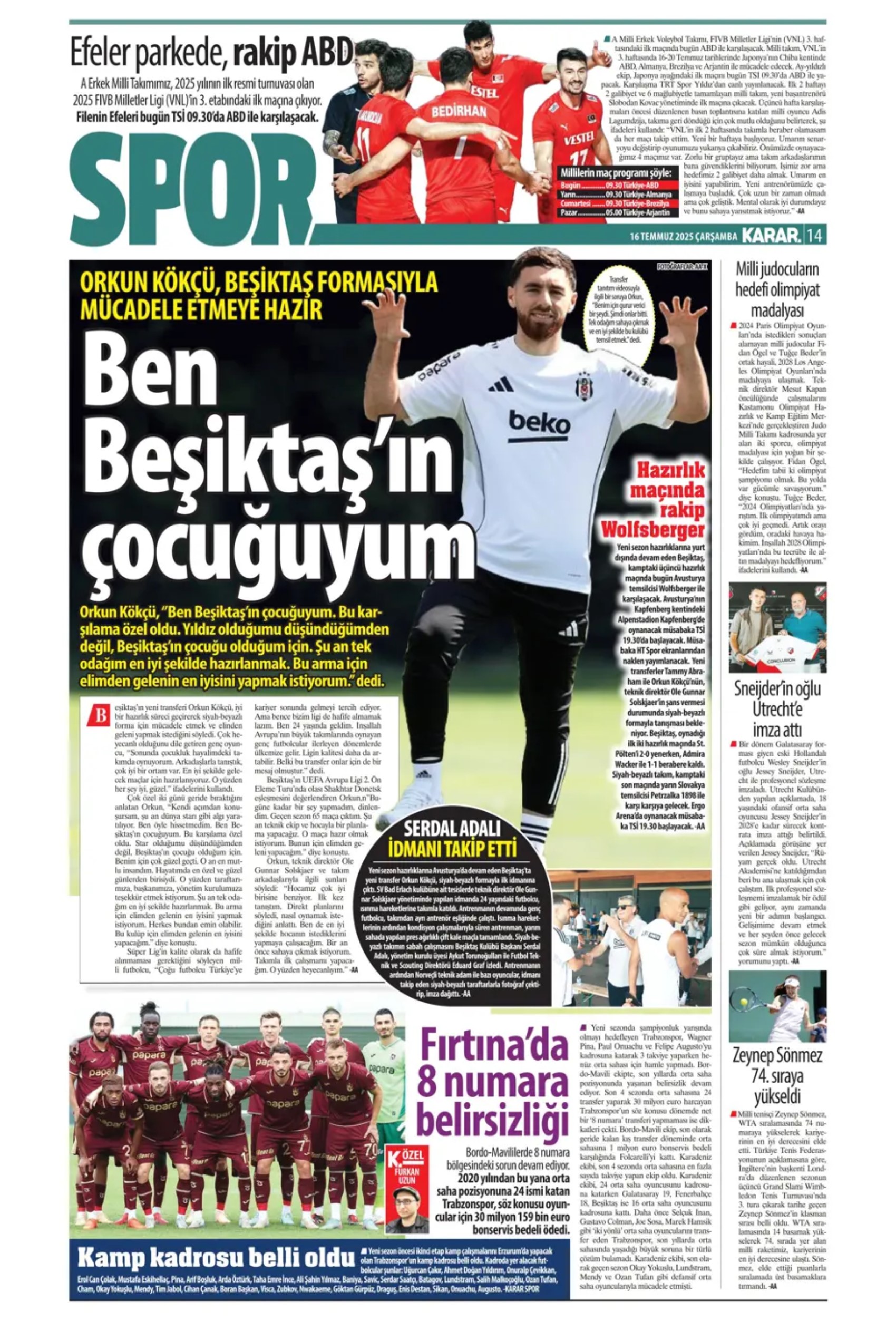Sporda günün manşetleri: Osimhen'de pay rötarı: Aslan kalede gözünün Ederson'a dikti