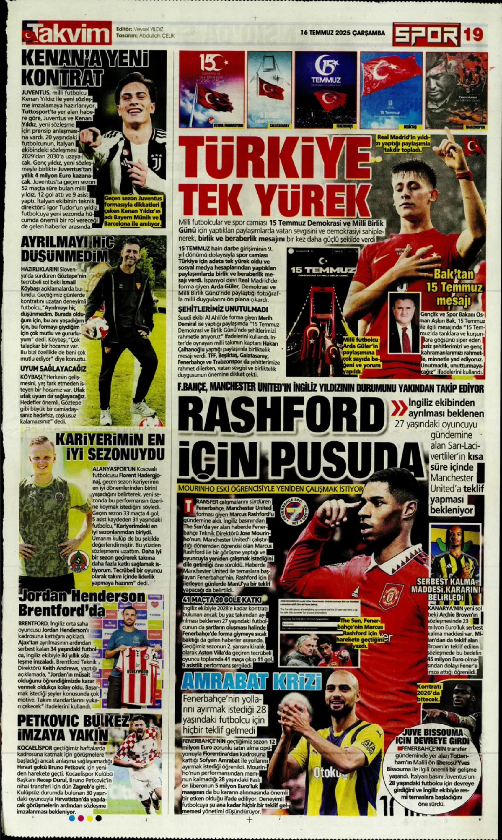 Sporda günün manşetleri: Osimhen'de pay rötarı: Aslan kalede gözünün Ederson'a dikti