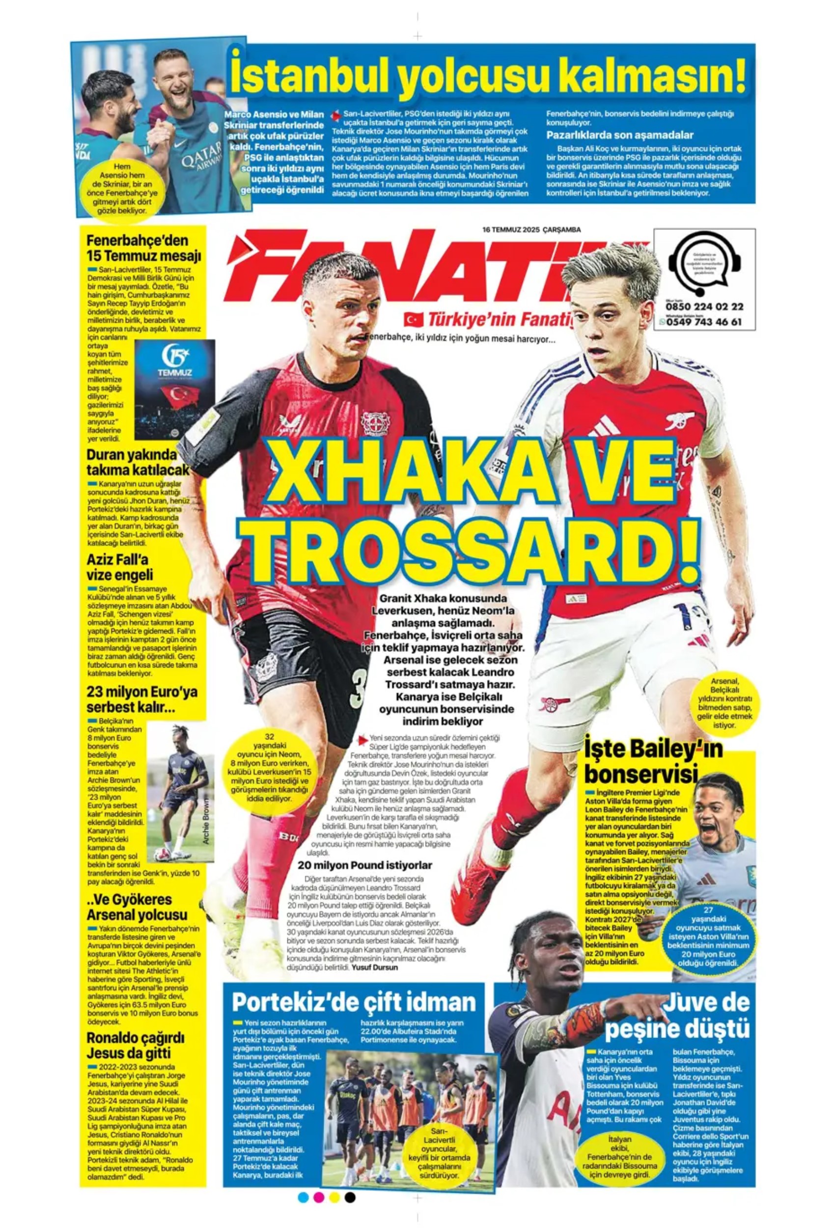 Sporda günün manşetleri: Osimhen'de pay rötarı: Aslan kalede gözünün Ederson'a dikti