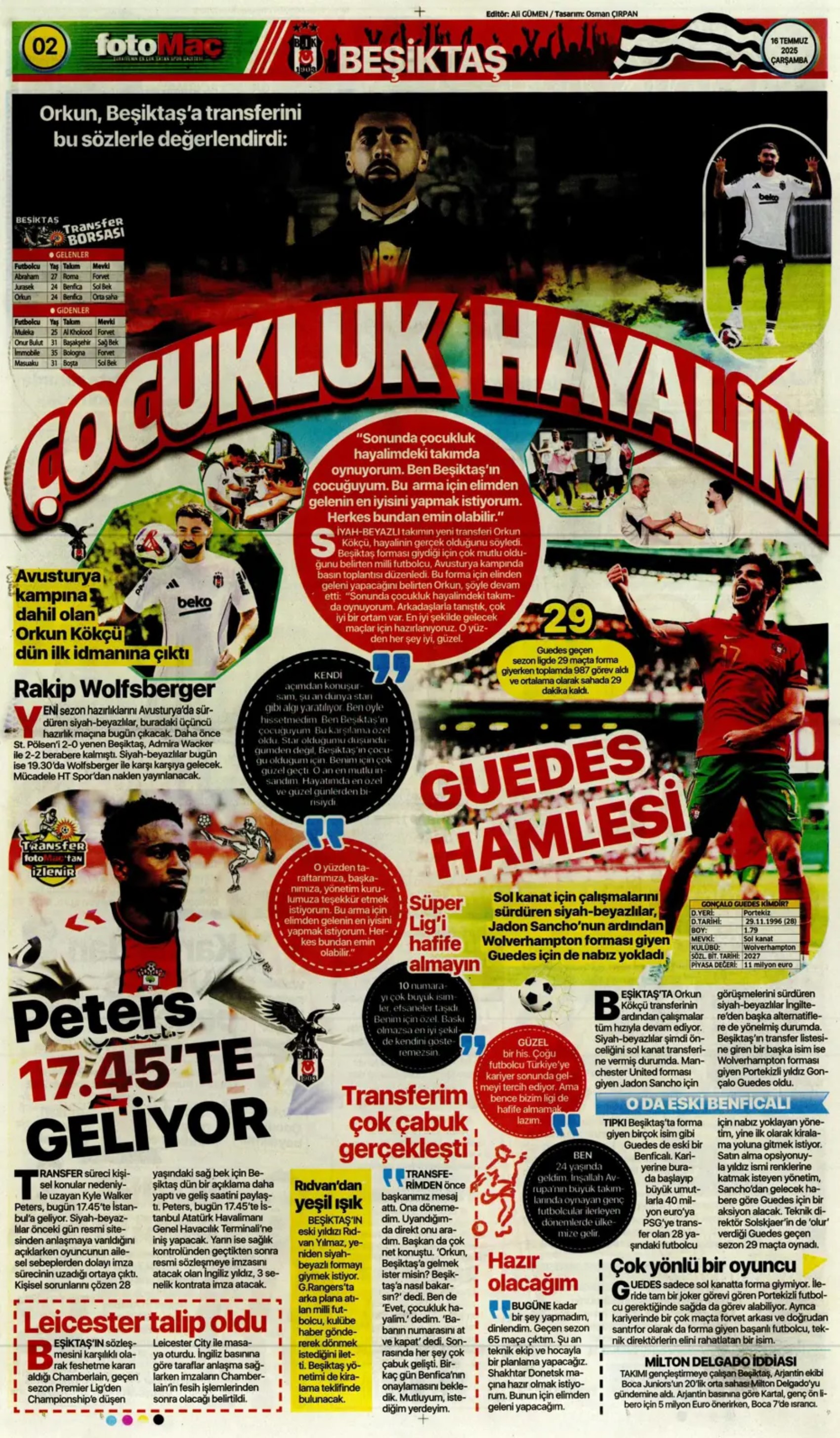 Sporda günün manşetleri: Osimhen'de pay rötarı: Aslan kalede gözünün Ederson'a dikti
