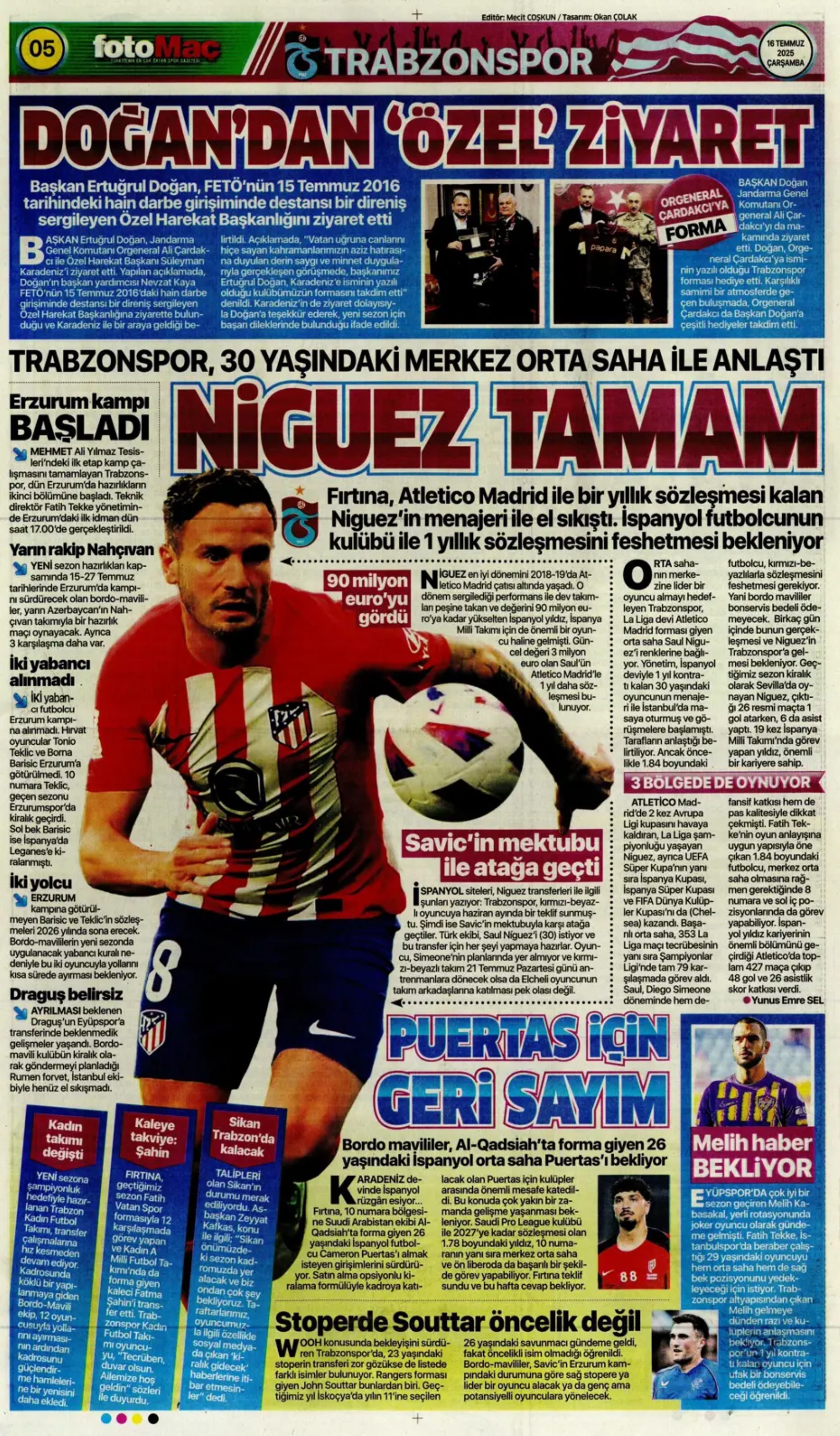 Sporda günün manşetleri: Osimhen'de pay rötarı: Aslan kalede gözünün Ederson'a dikti
