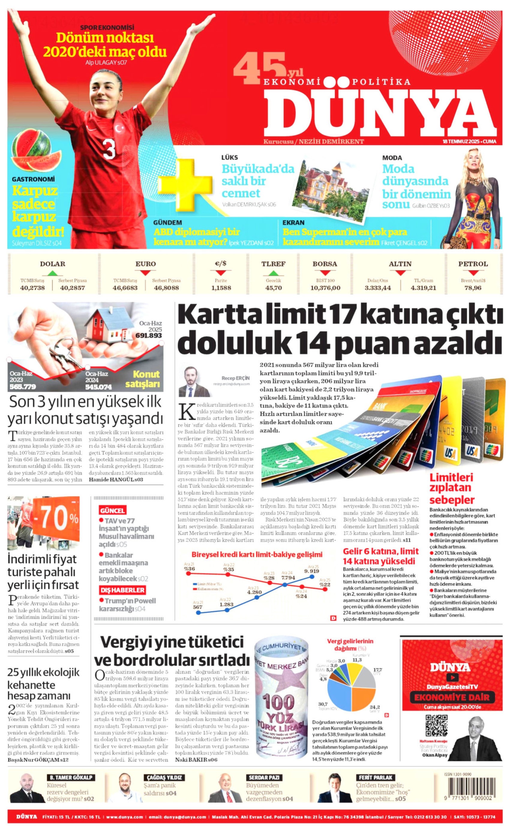 18 Temmuz 2025 gazete manşetleri... Yandaş medyadan Özgür Özel'e tehdit: 'Senin de sonun Silivri olacak'