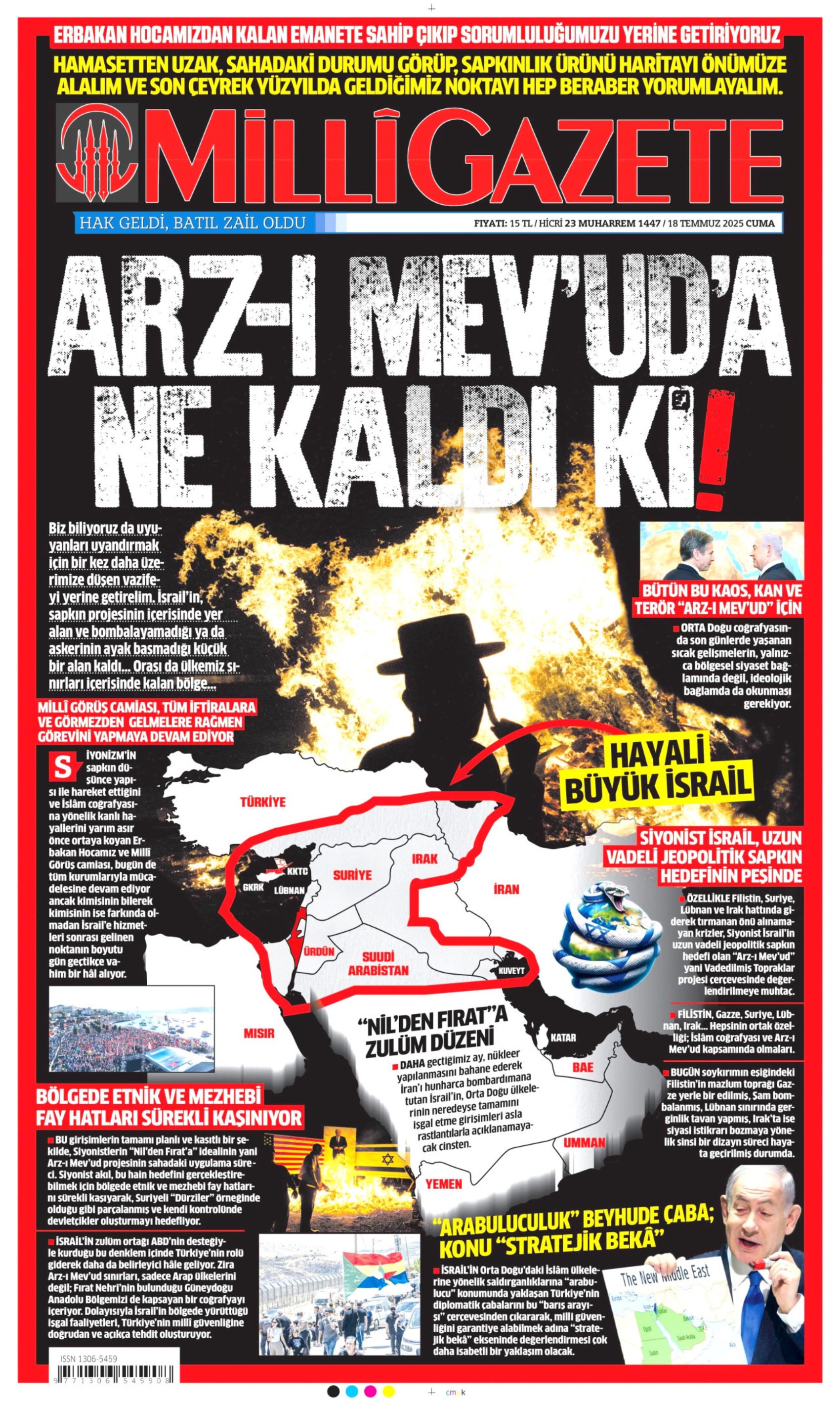18 Temmuz 2025 gazete manşetleri... Yandaş medyadan Özgür Özel'e tehdit: 'Senin de sonun Silivri olacak'
