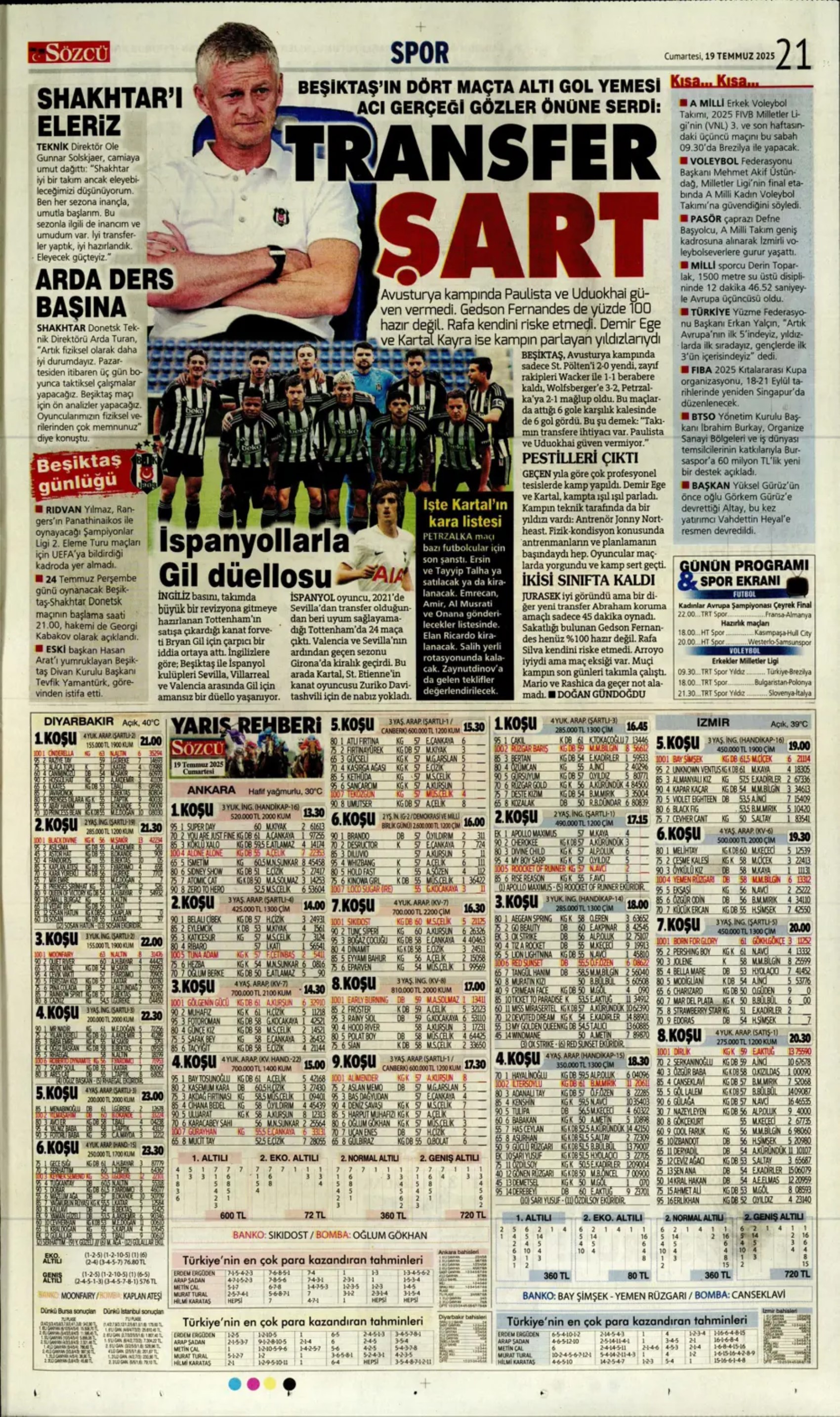 Sporda günün manşetleri... Fenerbahçe transferde atağa geçiyor: Galatasaray Ederson'u bitirdi