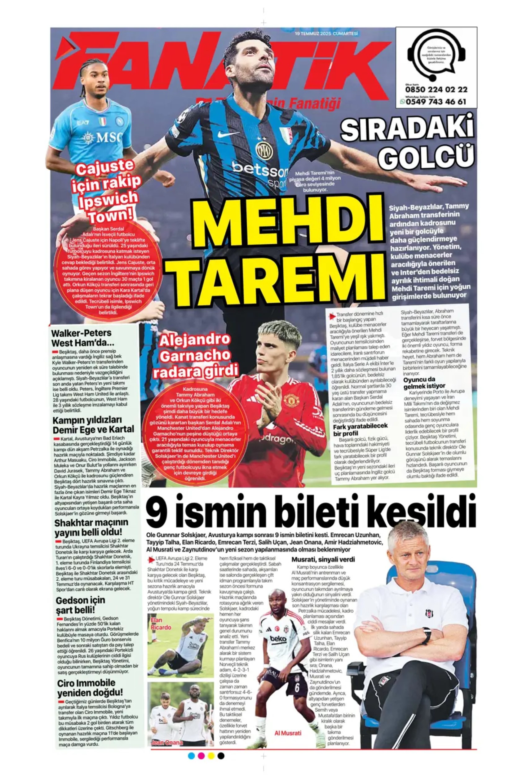 Sporda günün manşetleri... Fenerbahçe transferde atağa geçiyor: Galatasaray Ederson'u bitirdi