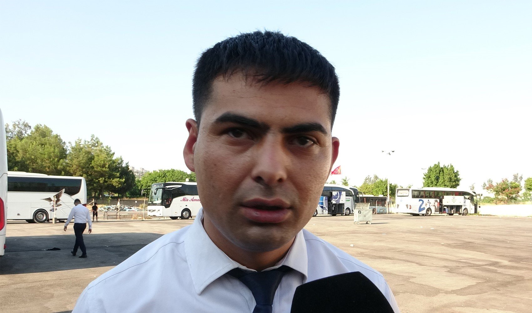 Cesurca hamlesiyle kazayı önleyen muavin konuştu