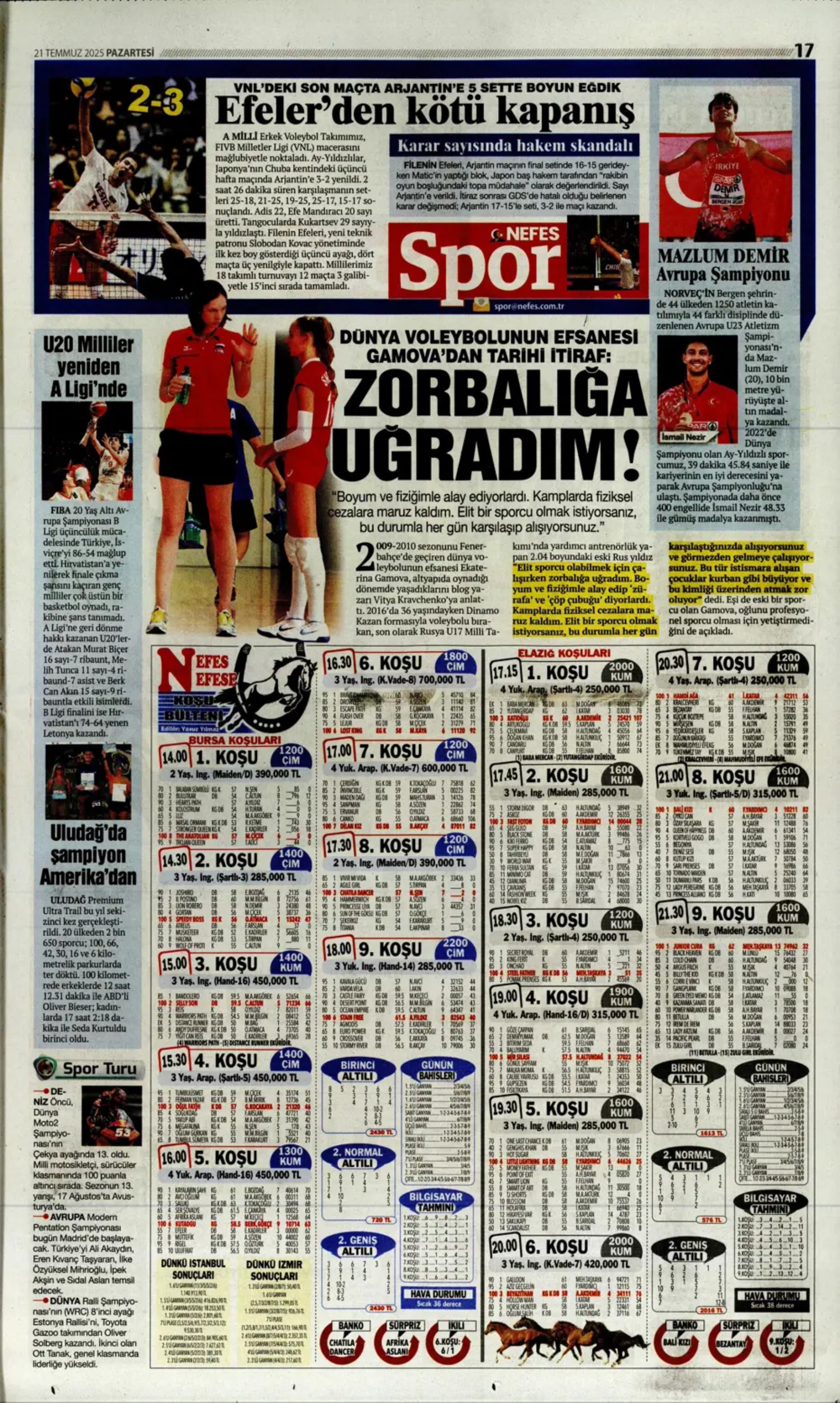 Sporda günün manşetleri: Osimhen resmen Aslan: Kadıköy'ün Hakan'ı!