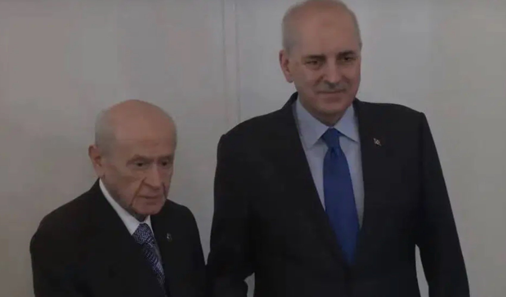 Numan Kurtulmuş, Devlet Bahçeli'yi ziyaret etti