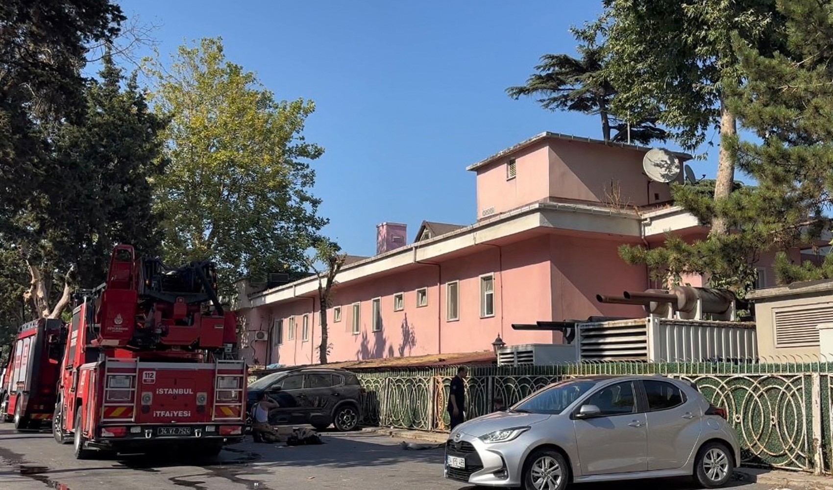 Sarıyer Metin Sabancı Baltalimanı Kemik Hastanesi'nde yangın paniği