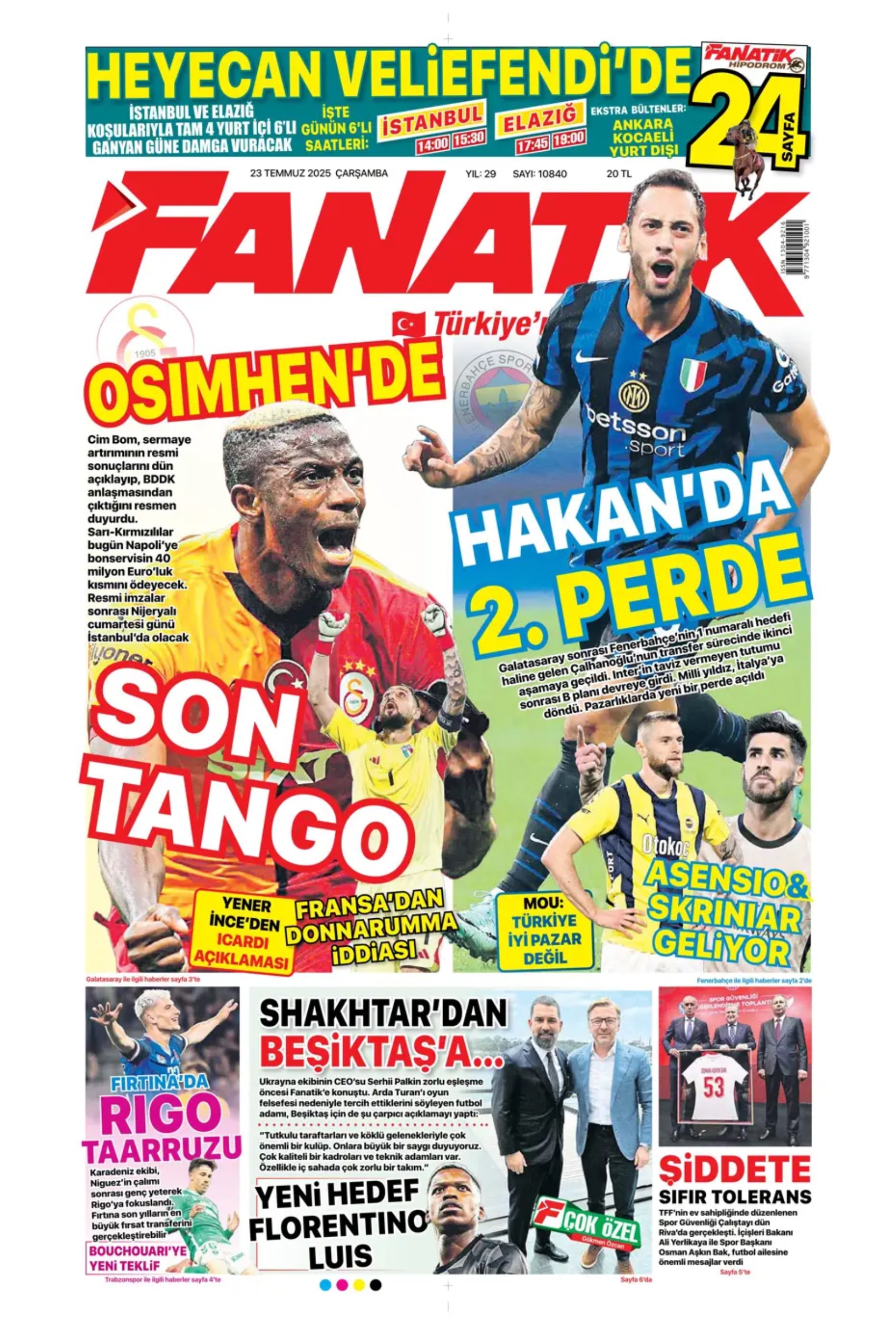 Sporda günün manşetleri: Okan Buruk'un çok istediği 10 numarayı açıkladılar