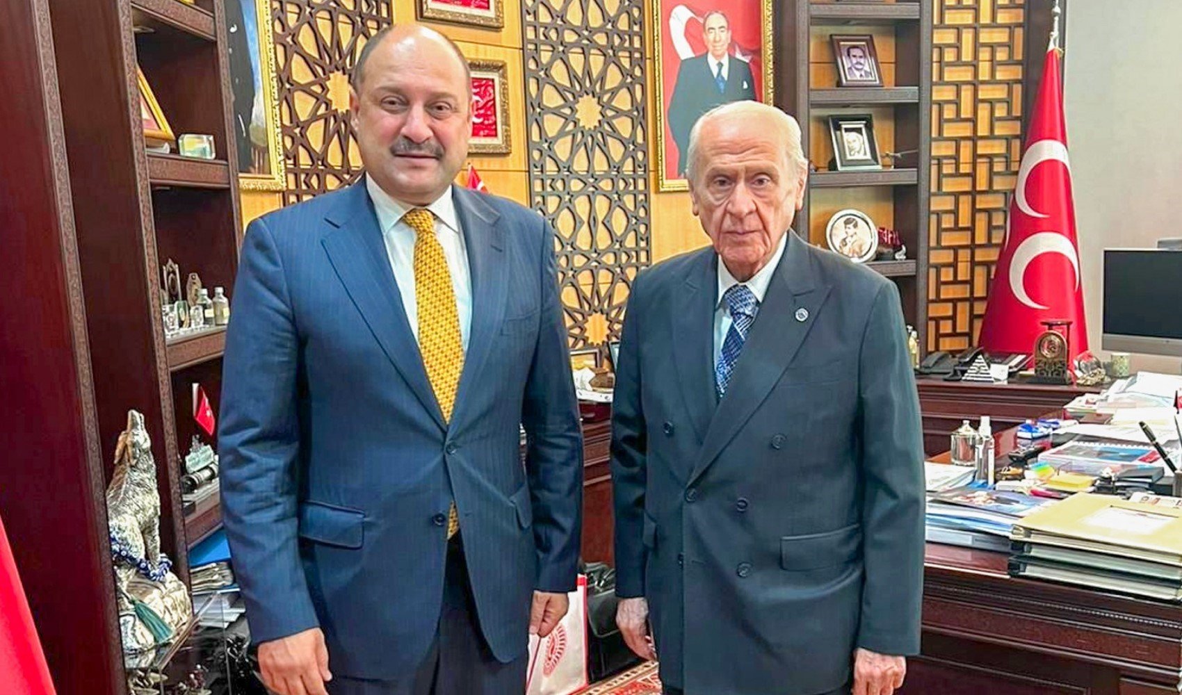 Bahçeli’yi ziyaret beden belediye başkanından açıklama! MHP’ye mi transfer olacak?