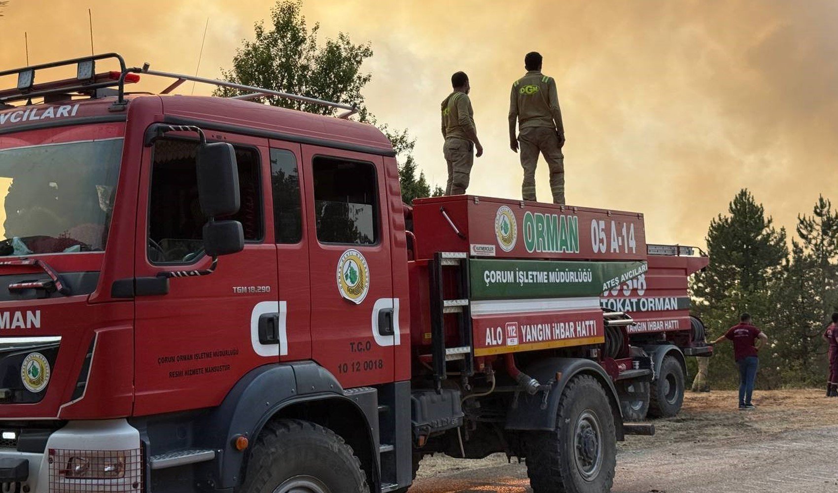 Karabük’te 54. saatine giren orman yangını sürüyor