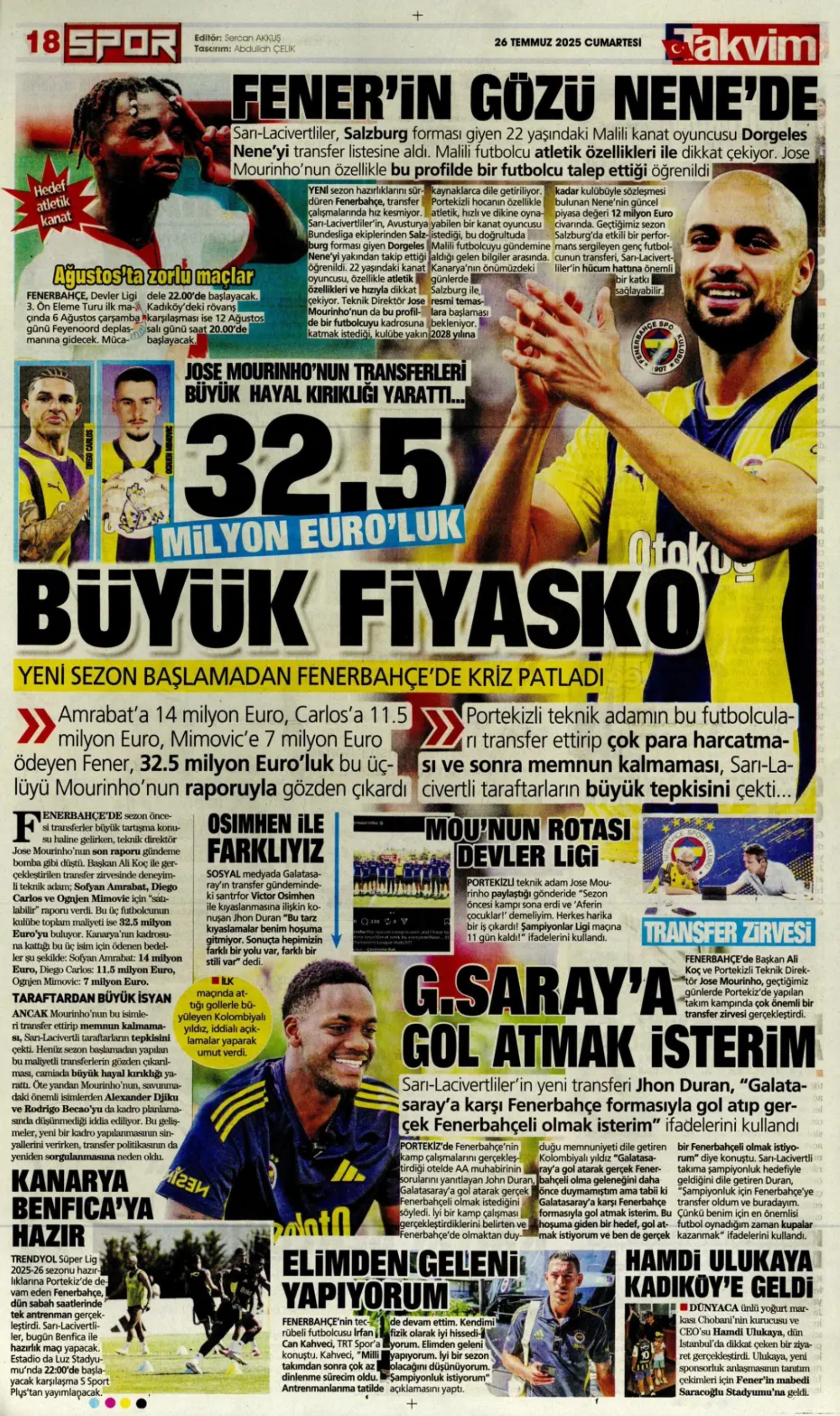 Sporda günün manşetleri... Galatasaray'a Ederson'dan kötü haber! Mertens'in yerine Liverpool'un genç yıldızı geliyor