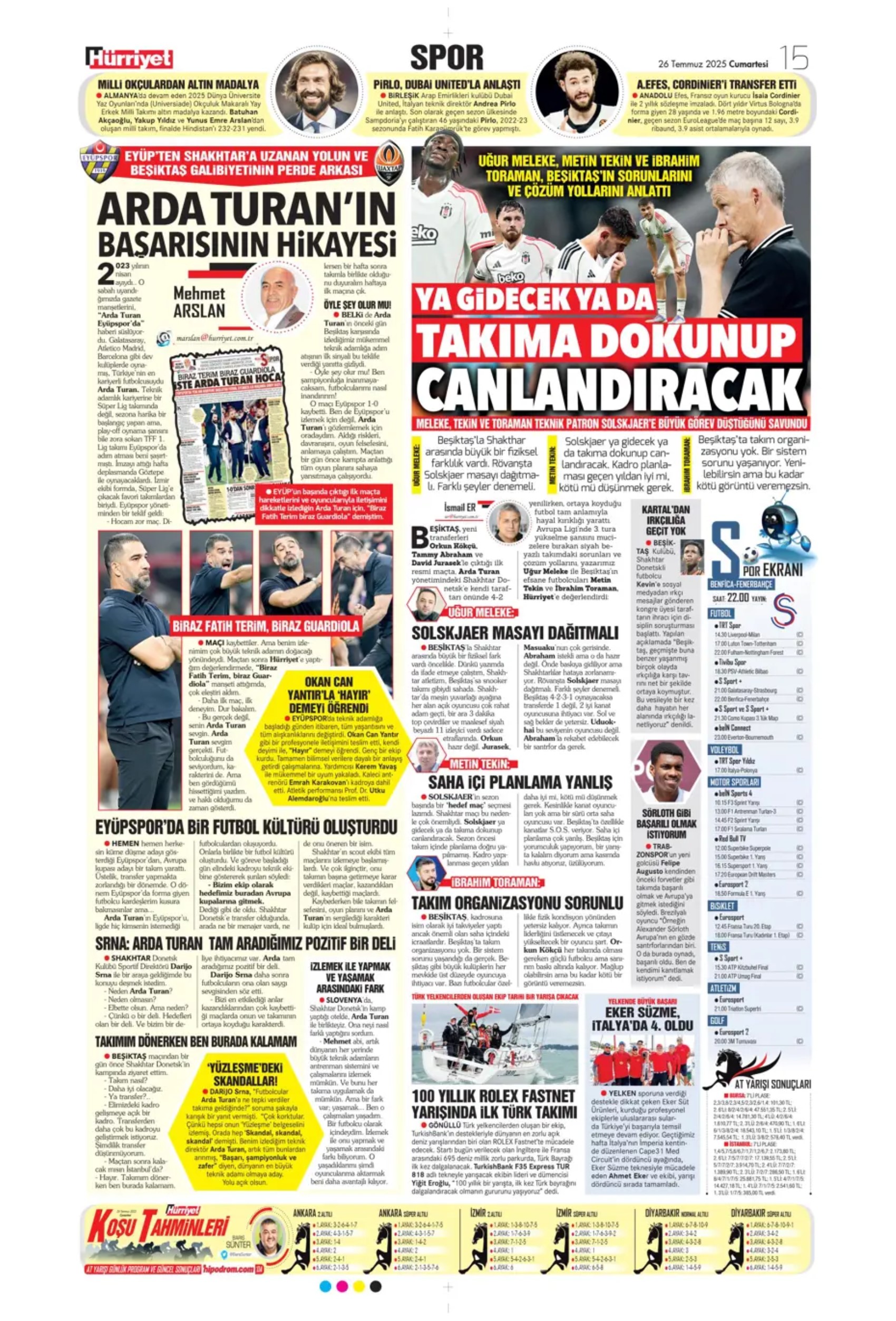 Sporda günün manşetleri... Galatasaray'a Ederson'dan kötü haber! Mertens'in yerine Liverpool'un genç yıldızı geliyor