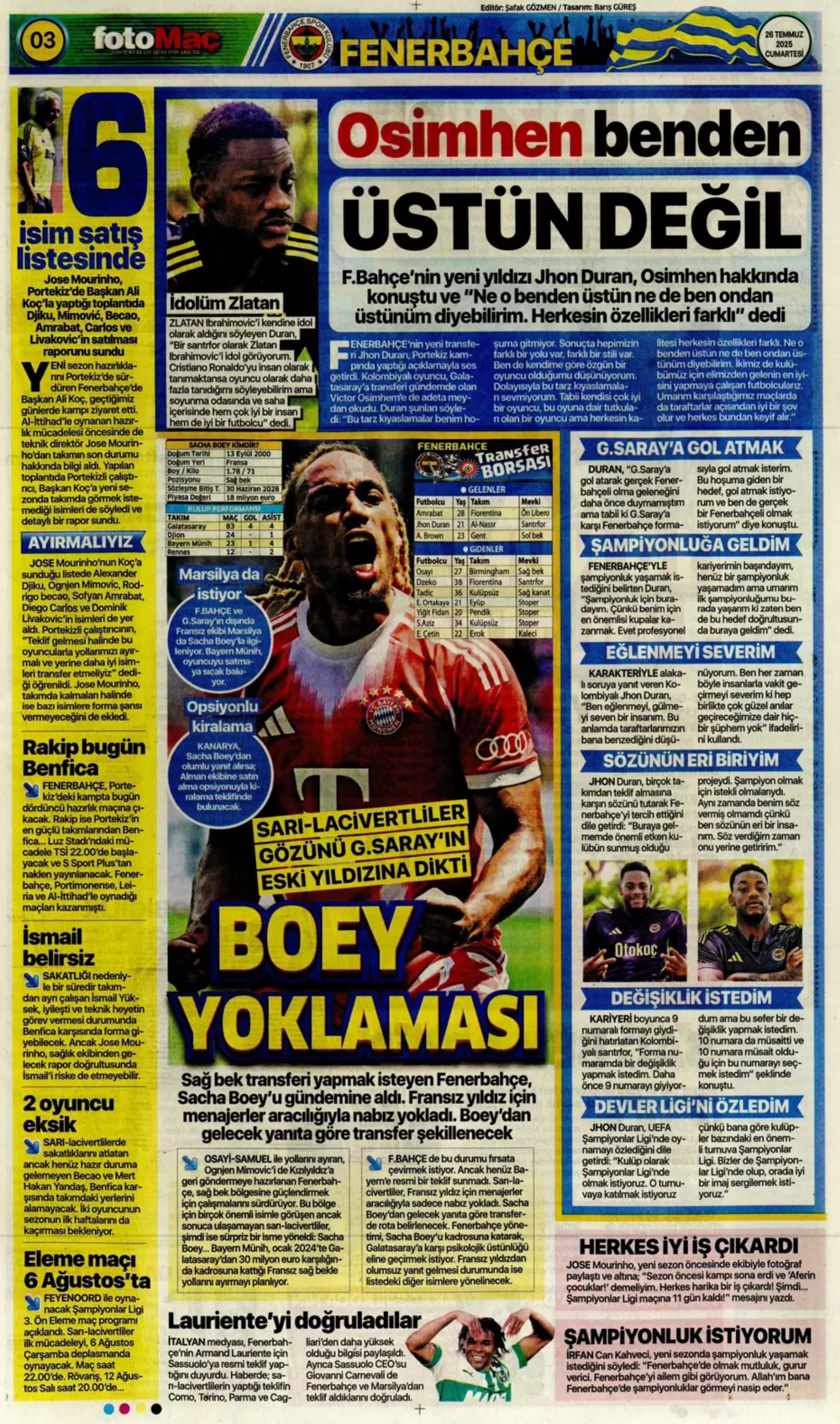 Sporda günün manşetleri... Galatasaray'a Ederson'dan kötü haber! Mertens'in yerine Liverpool'un genç yıldızı geliyor