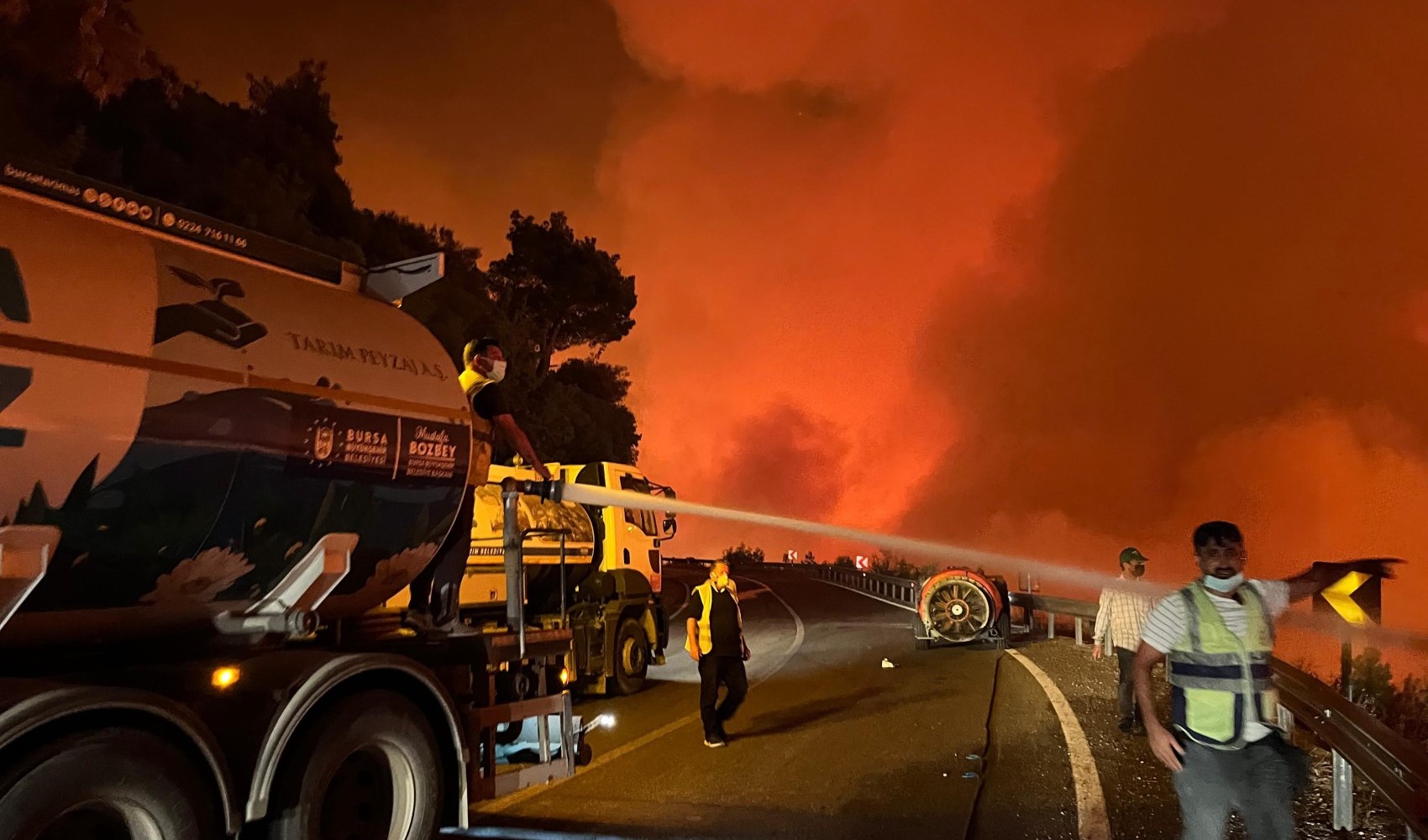 Bursa Valiliği'nden yangın felaketine dair açıklama