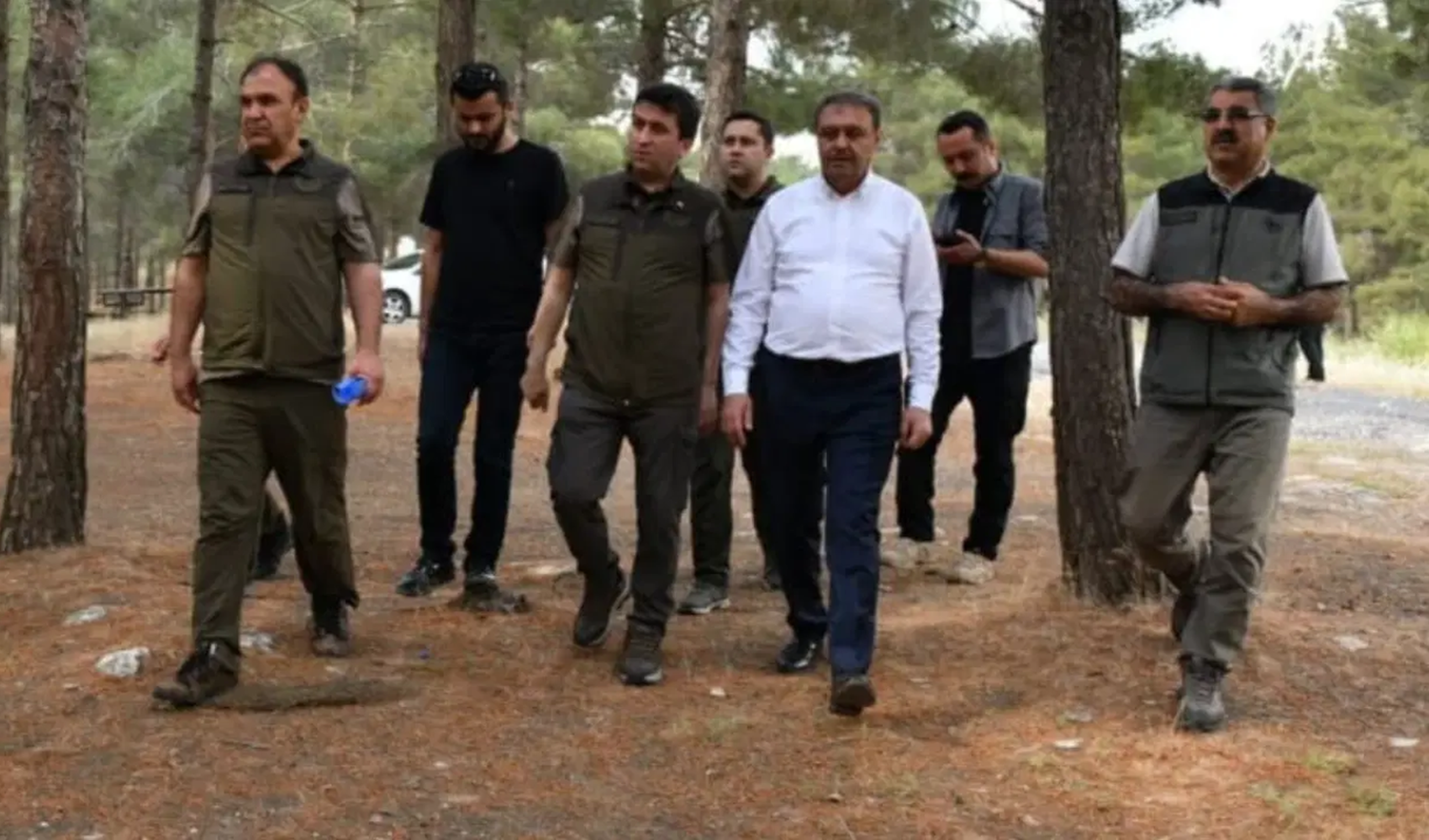 O ilde ormanlık alanlara girişler yasaklandı