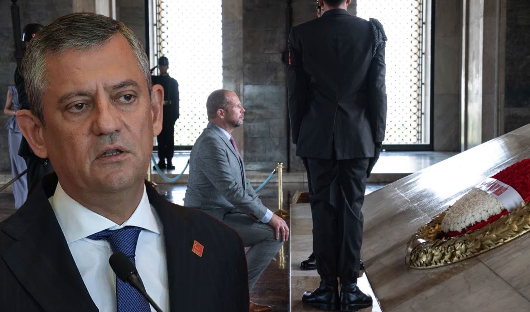 Özgür Özel'den Anıtkabir'de diz çöken Belçikalı bakana mektup