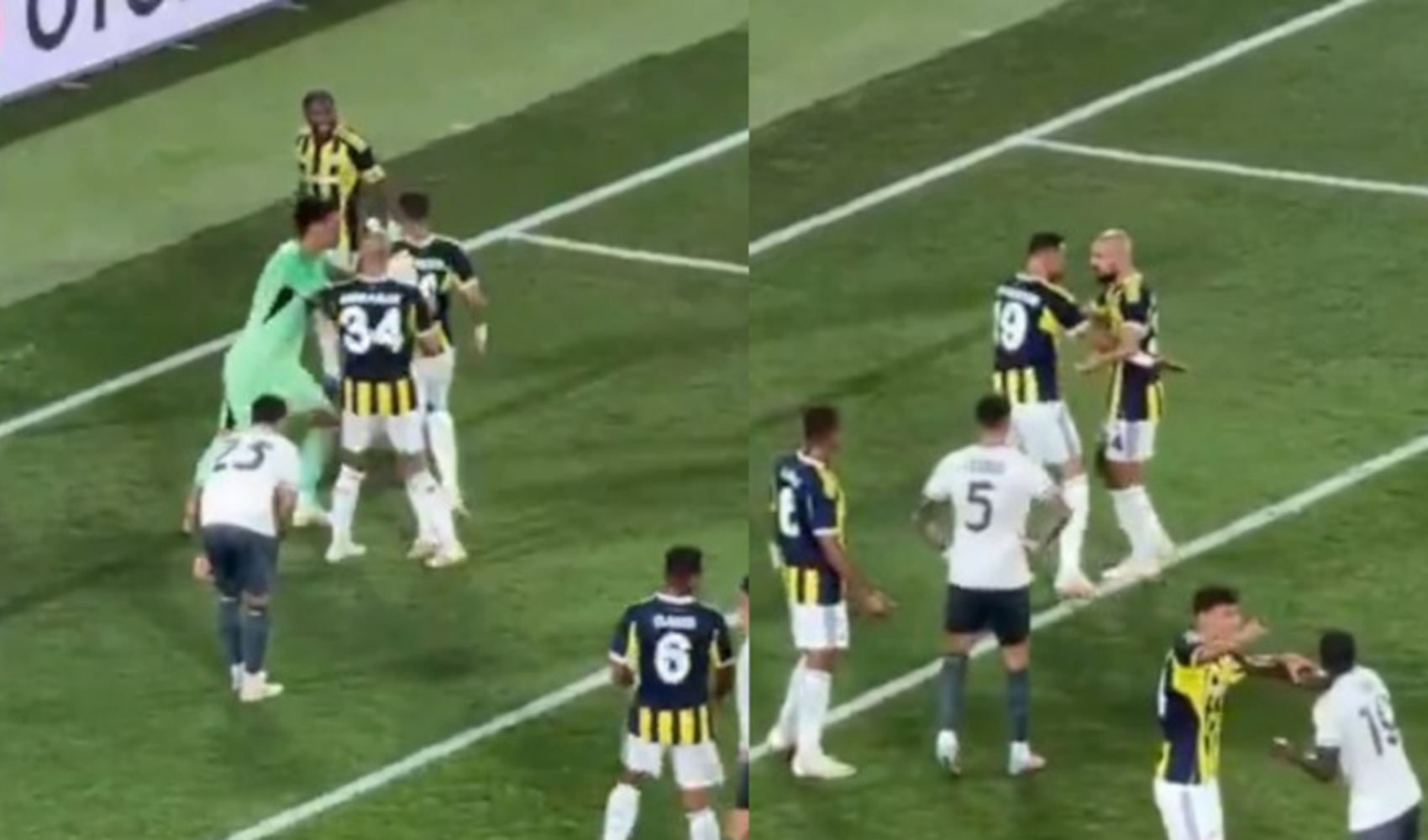 Fenerbahçeli futbolcular arasında gerginlik! Fenerbahçeli futbolcular arasında gerginlik!