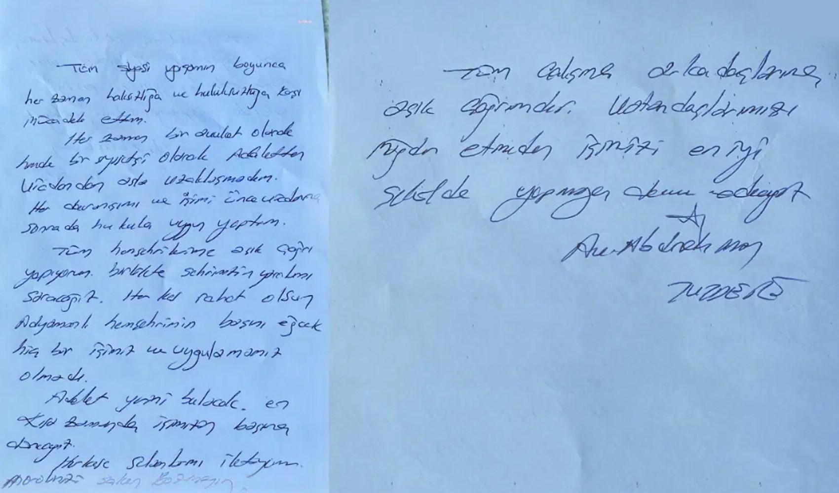 Gözaltına alınan Adıyaman Belediye Başkanı Tutdere'den ilk mesaj: Hiçbir işimiz ve uygulamamız olmadı