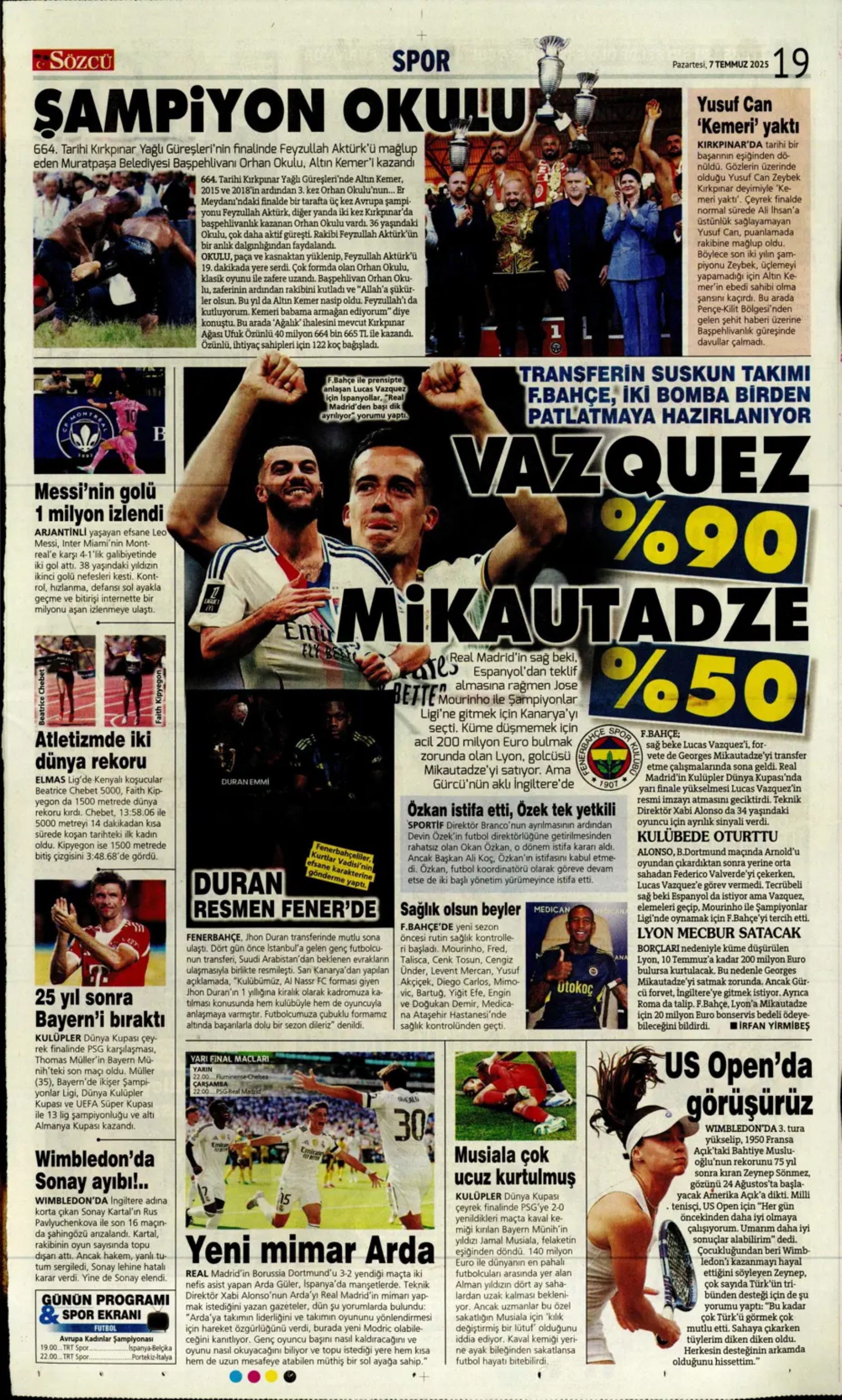 Sporda günün manşetleri: Victor Osimhen kararını verdi! Galatasaray'da kalacak mı?