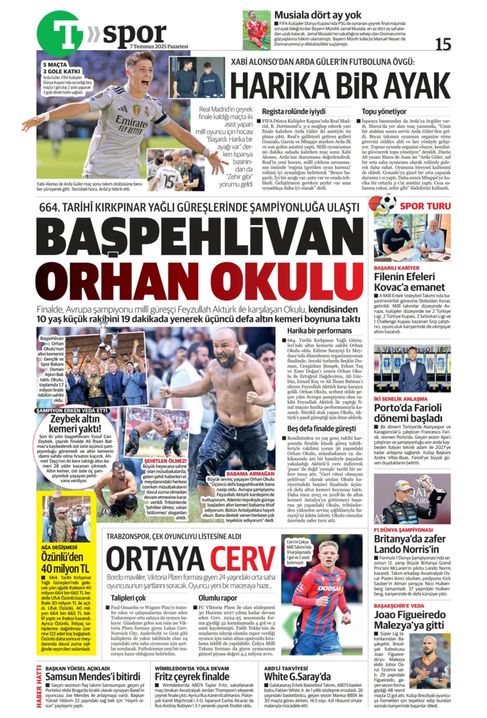 Sporda günün manşetleri: Victor Osimhen kararını verdi! Galatasaray'da kalacak mı?
